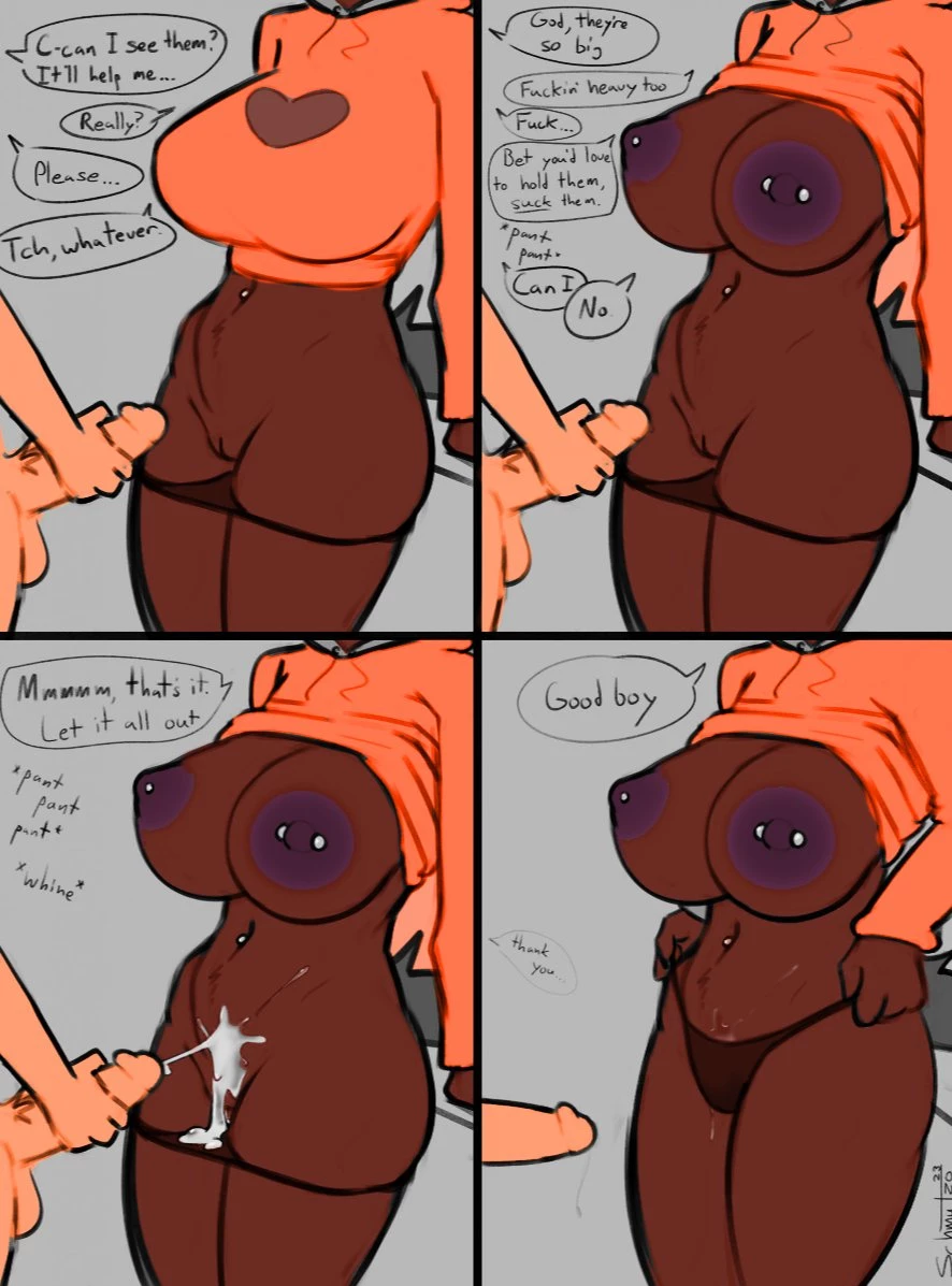 Follow my twitter I color porn that hasnt been colored yet so you dont have to wait image number 6