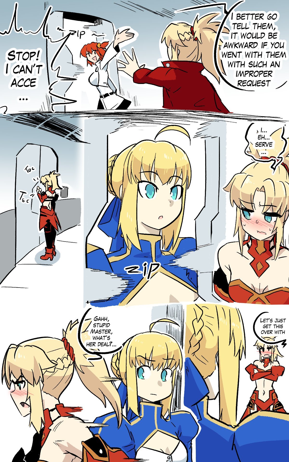 Ukaya Masaru - Fathers Scabbard (Fate/Grand Order) porn comic image number 3