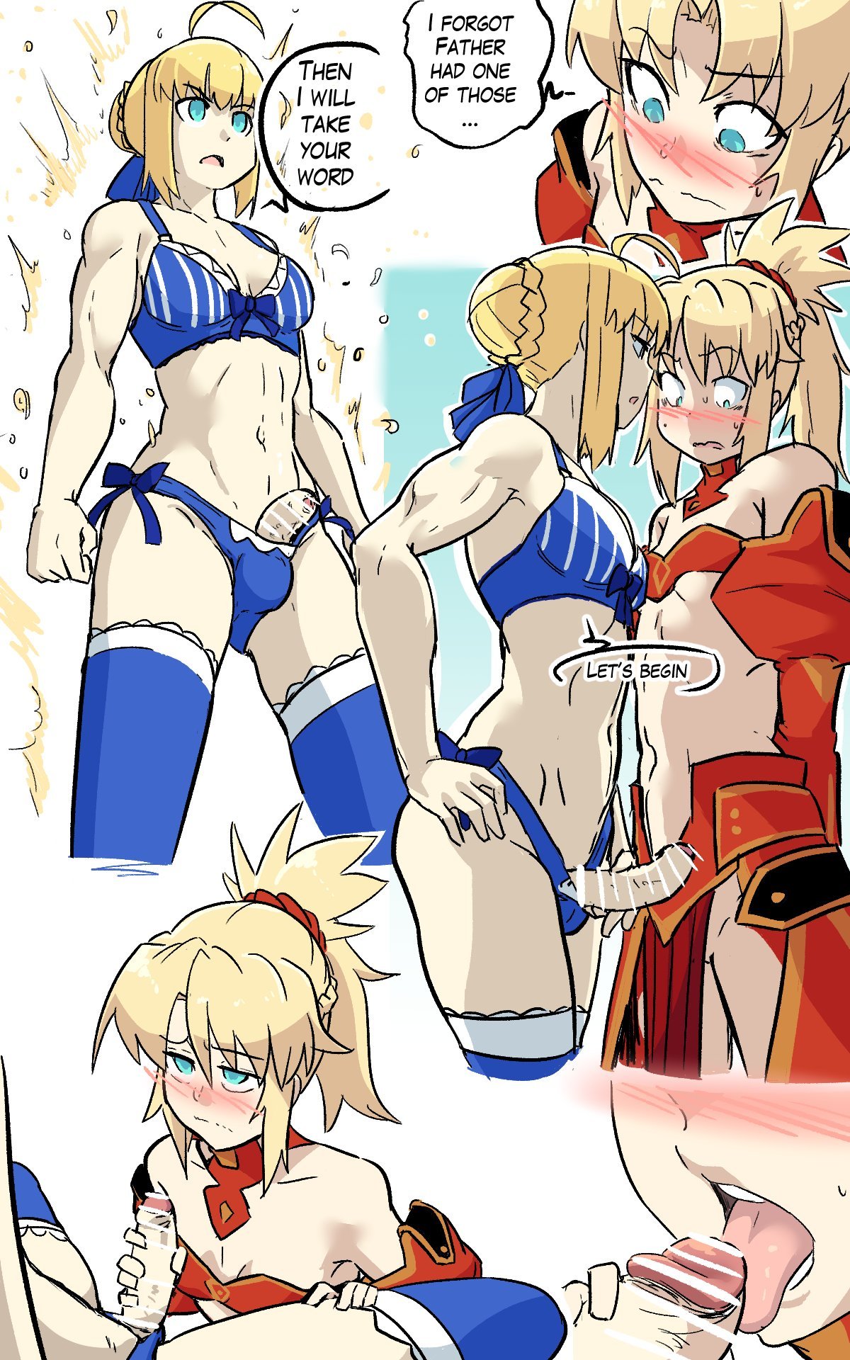 Ukaya Masaru - Fathers Scabbard (Fate/Grand Order) porn comic image number 5