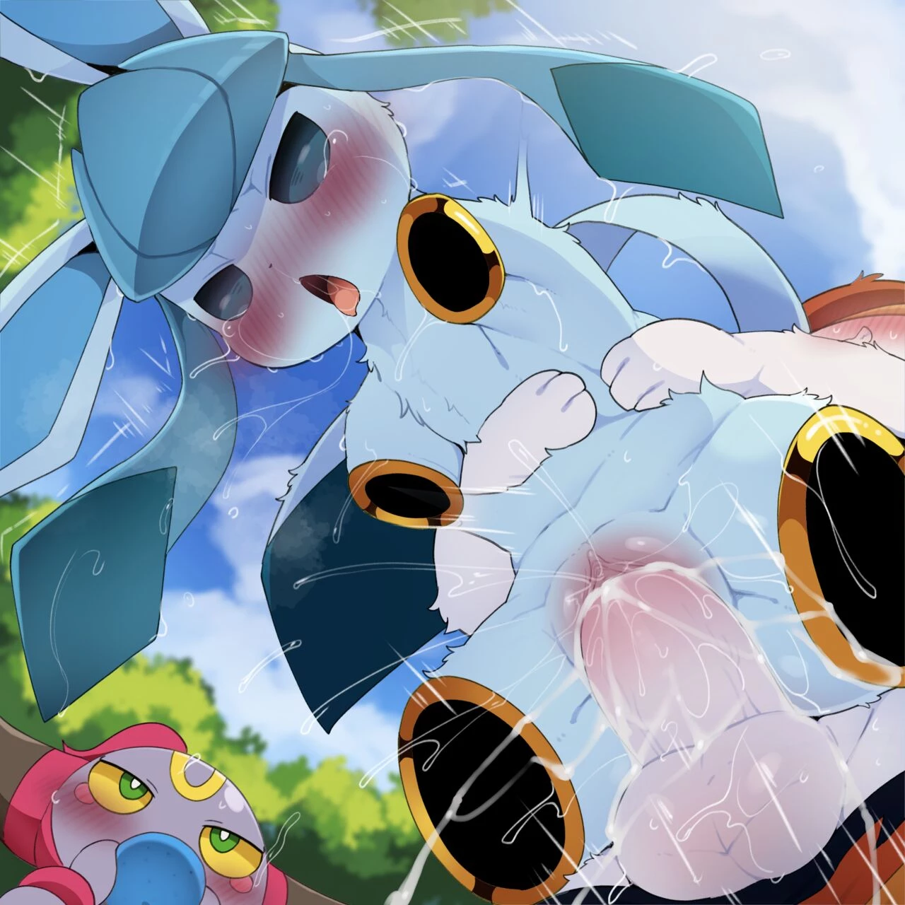 Hoopa holes: Glaceon and Vaporeon image number 3