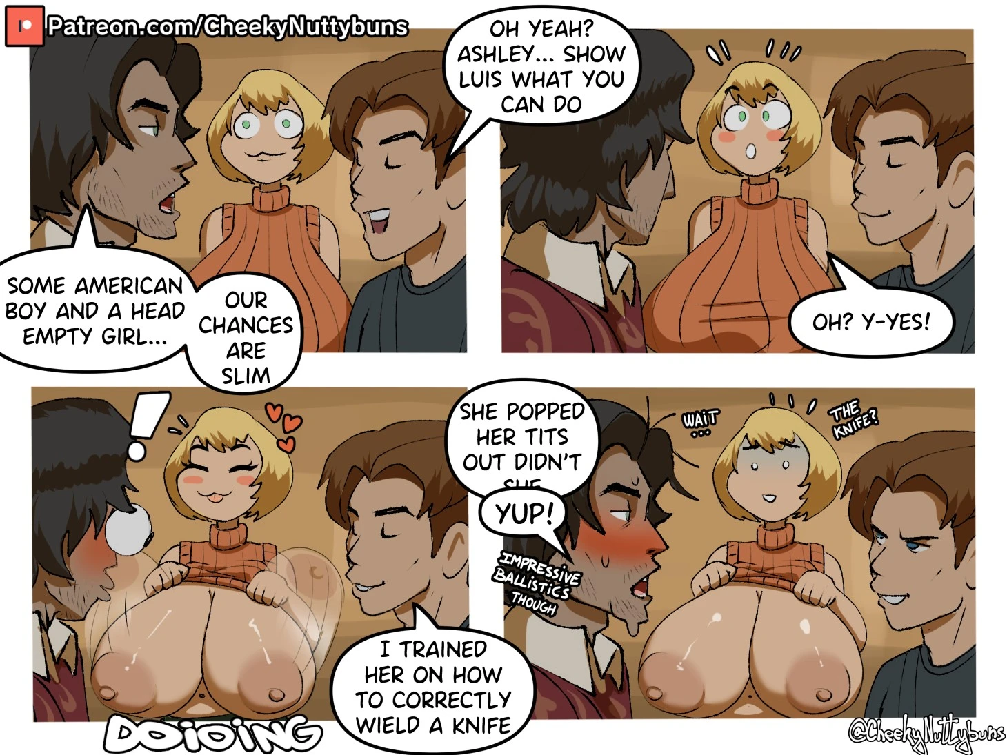 Cheeky Strips! - Ashley image number 3
