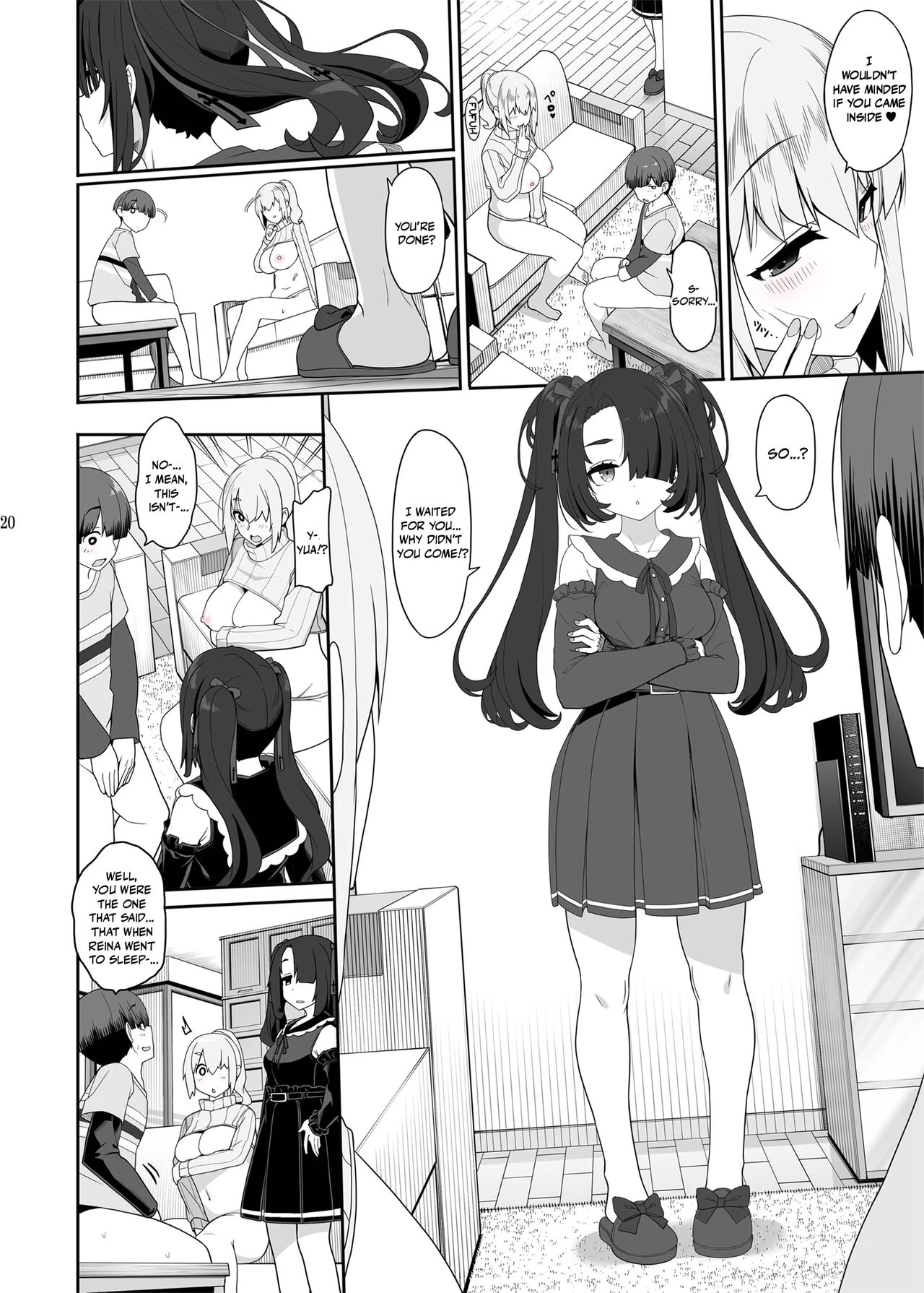 A Flawed Pair of Girls Want To Settle Things Through A Night Of Sex   Wake Ari Josei wa Yoru no Ecchi de Shirokuro Tsuketai image number 18
