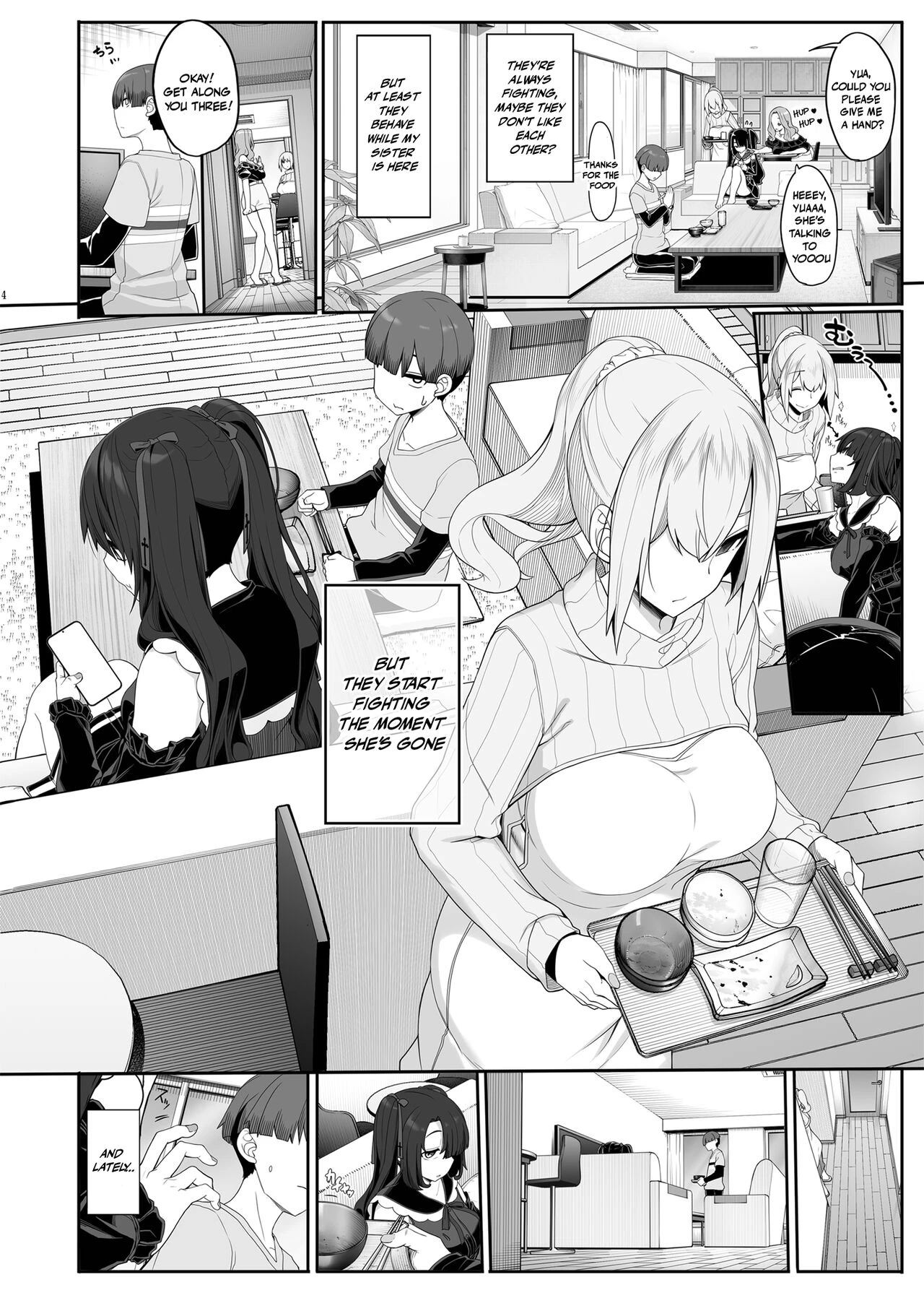 A Flawed Pair of Girls Want To Settle Things Through A Night Of Sex   Wake Ari Josei wa Yoru no Ecchi de Shirokuro Tsuketai image number 2