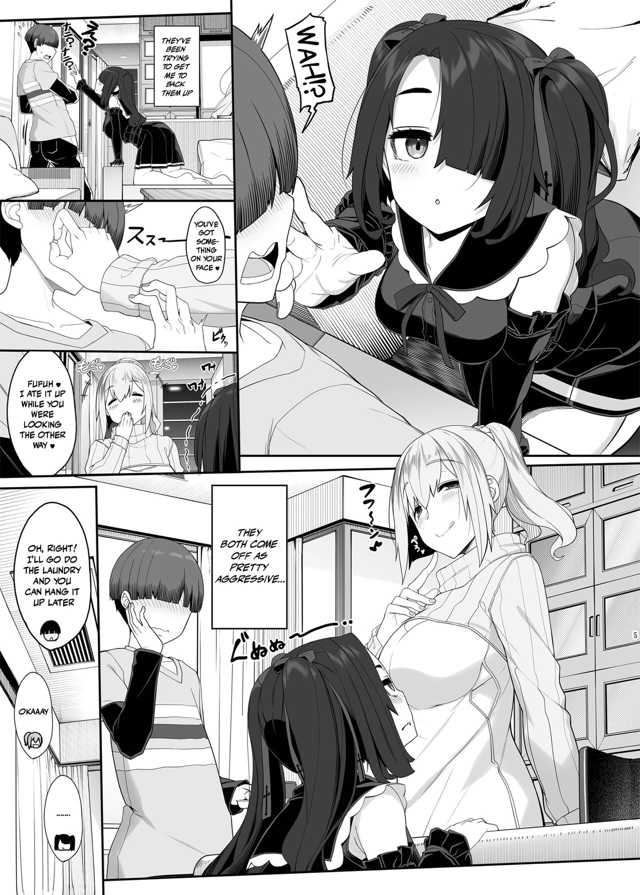 A Flawed Pair of Girls Want To Settle Things Through A Night Of Sex   Wake Ari Josei wa Yoru no Ecchi de Shirokuro Tsuketai image number 3
