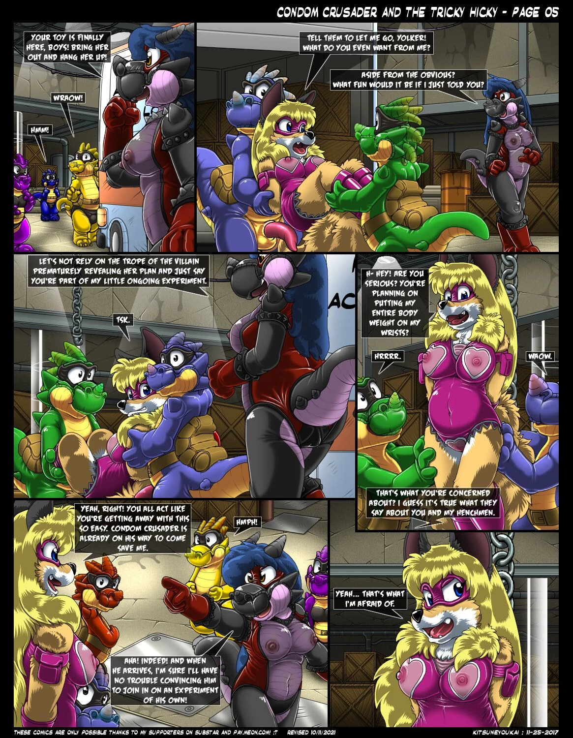 Condom Crusader Issues 1-3 by Kitsune Youkai (Directors Cut) image number 25