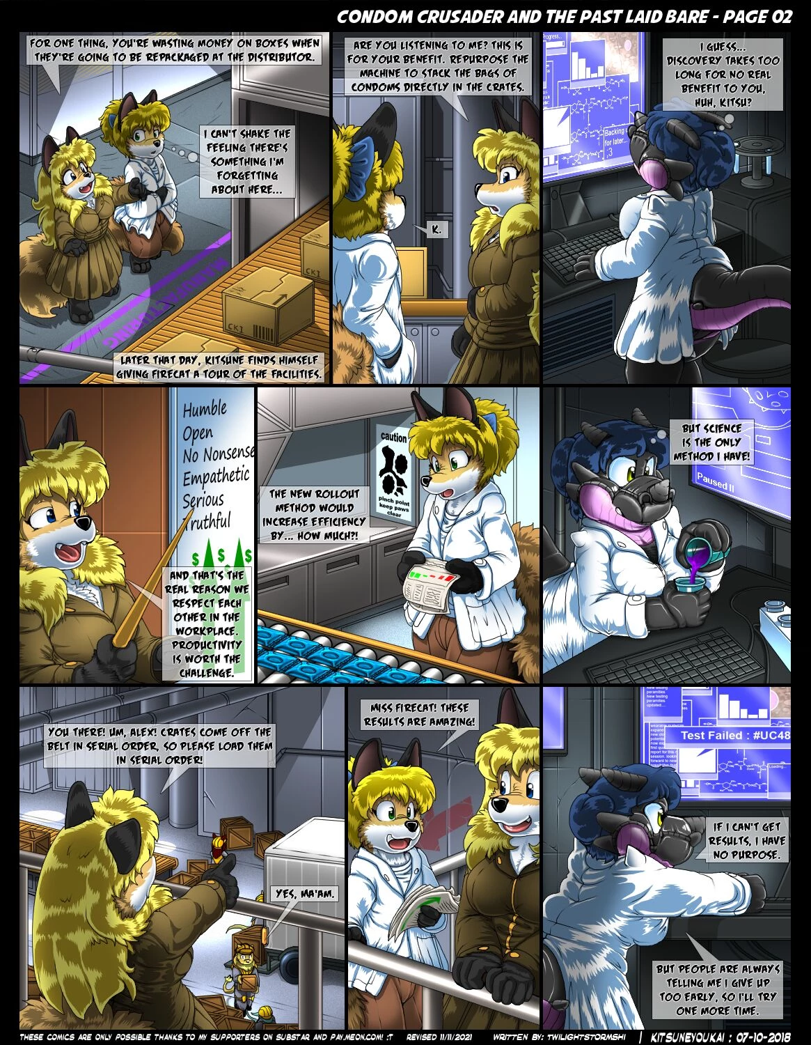 Condom Crusader Issues 1-3 by Kitsune Youkai (Directors Cut) image number 42