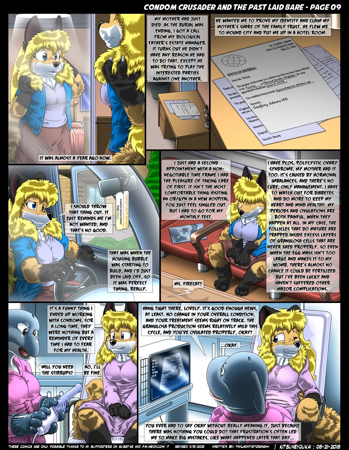 Condom Crusader Issues 1-3 by Kitsune Youkai (Directors Cut) image number 49