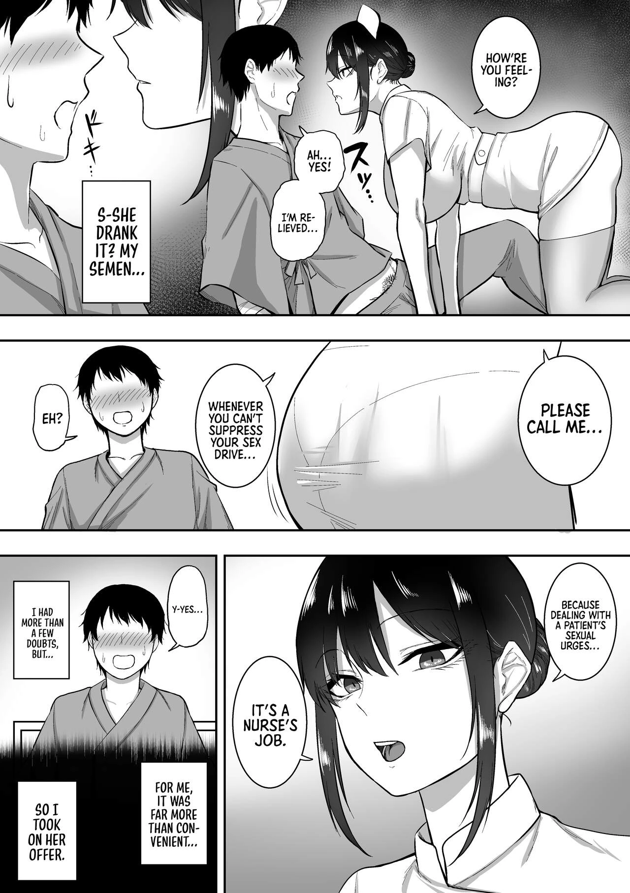 Nurse no Shirasaki-san ni Seiyoku Shori o Shite morau Hanashi image number 11