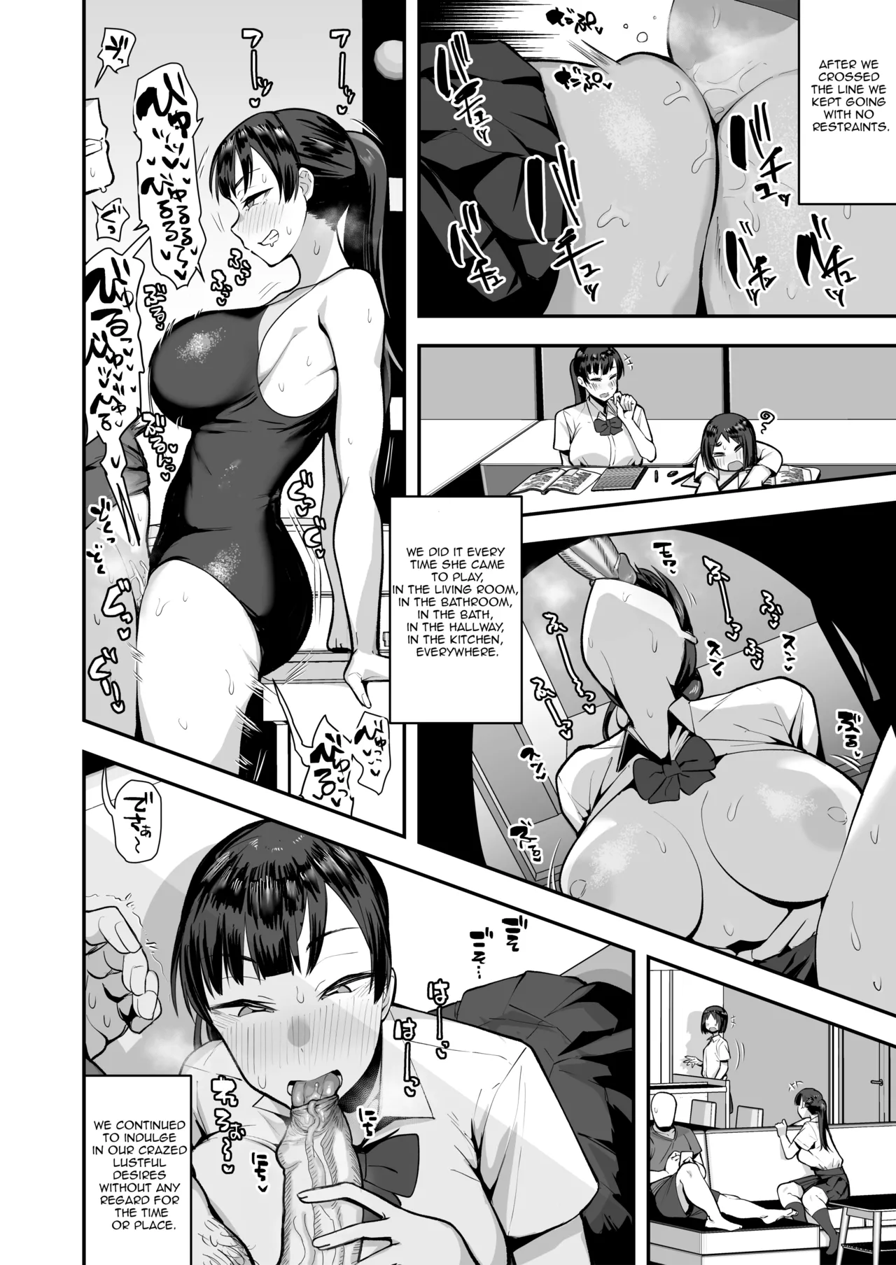 Imouto no Tomodachi ga Dosukebe Taishuu Feti Sugite, InCha no Ore to Kikenbi Nakadashi Hamemakuri image number 32