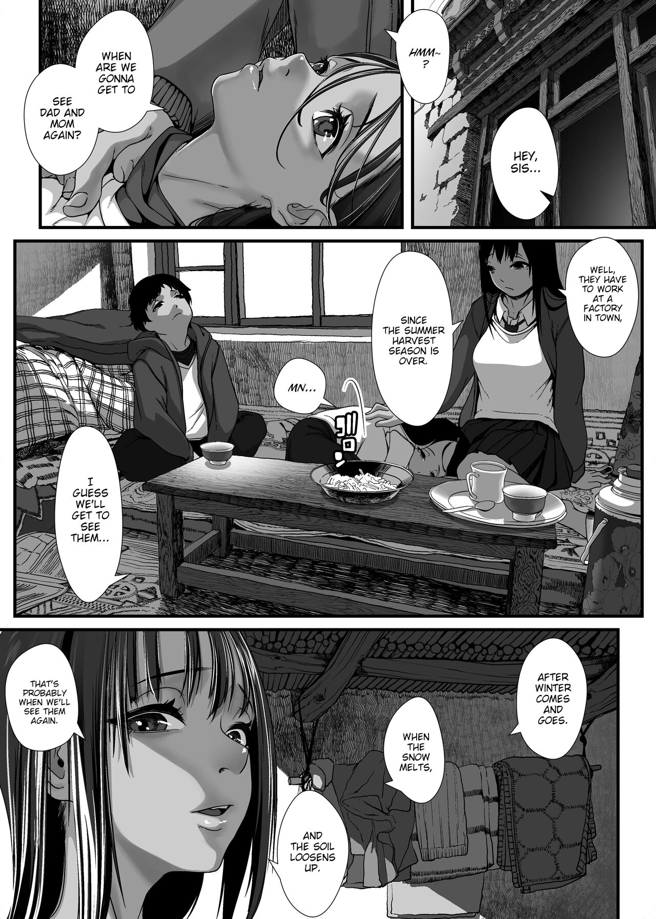 The Story of a Poor Asian Family that has to sell Incest Sex Tapes to survive   Asia no Hinkon Kazoku ga Kinshin Sex Ero Douga de Kuitsunaideita Hanashi image number 10