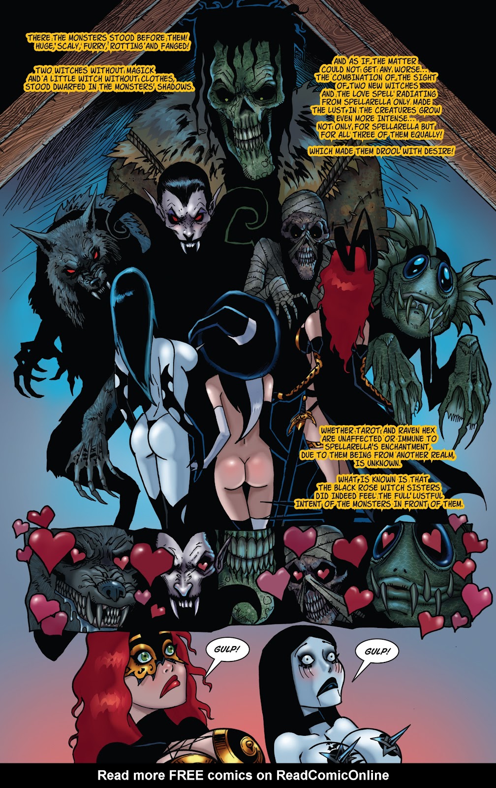 Tarot Witch Of The Black Rose part 1 image number 11