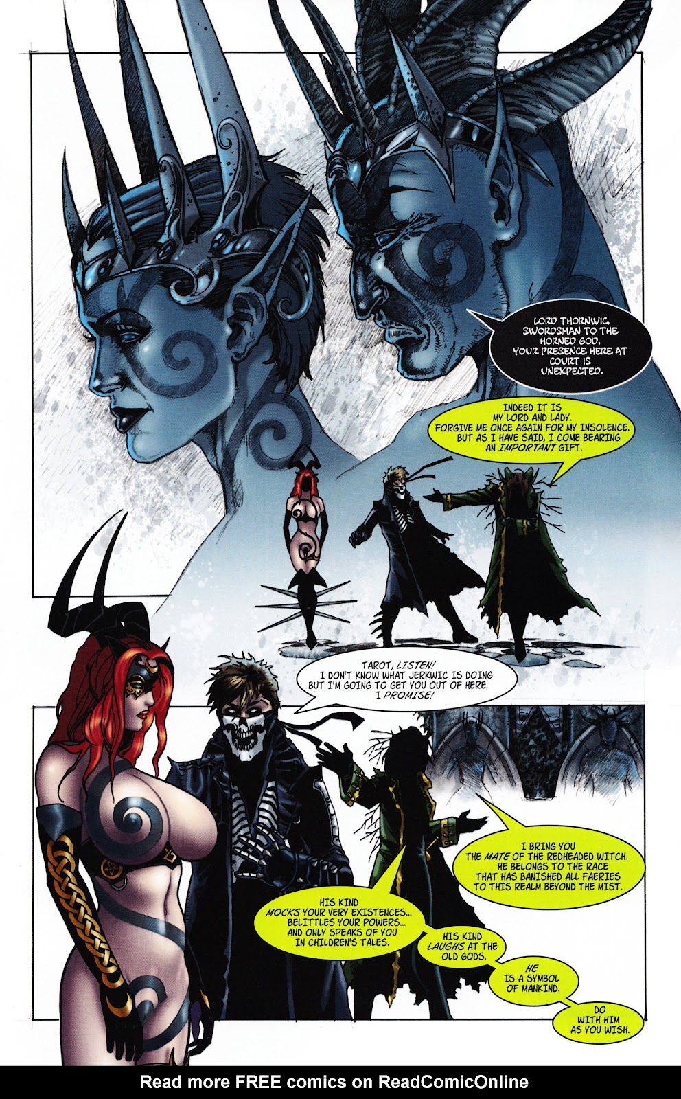 Tarot Witch Of The Black Rose part 1 image number 324