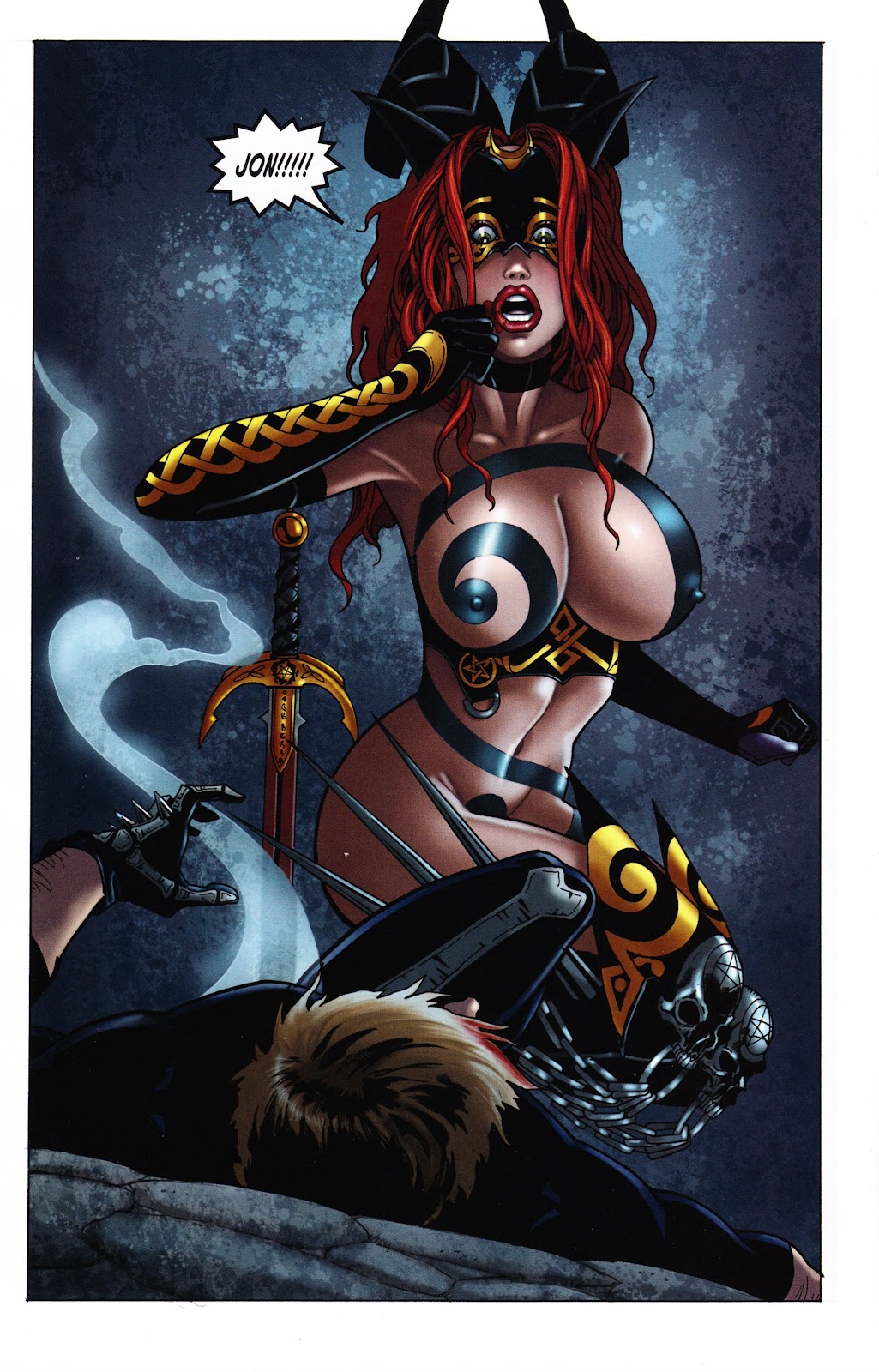 Tarot Witch Of The Black Rose part 1 image number 429