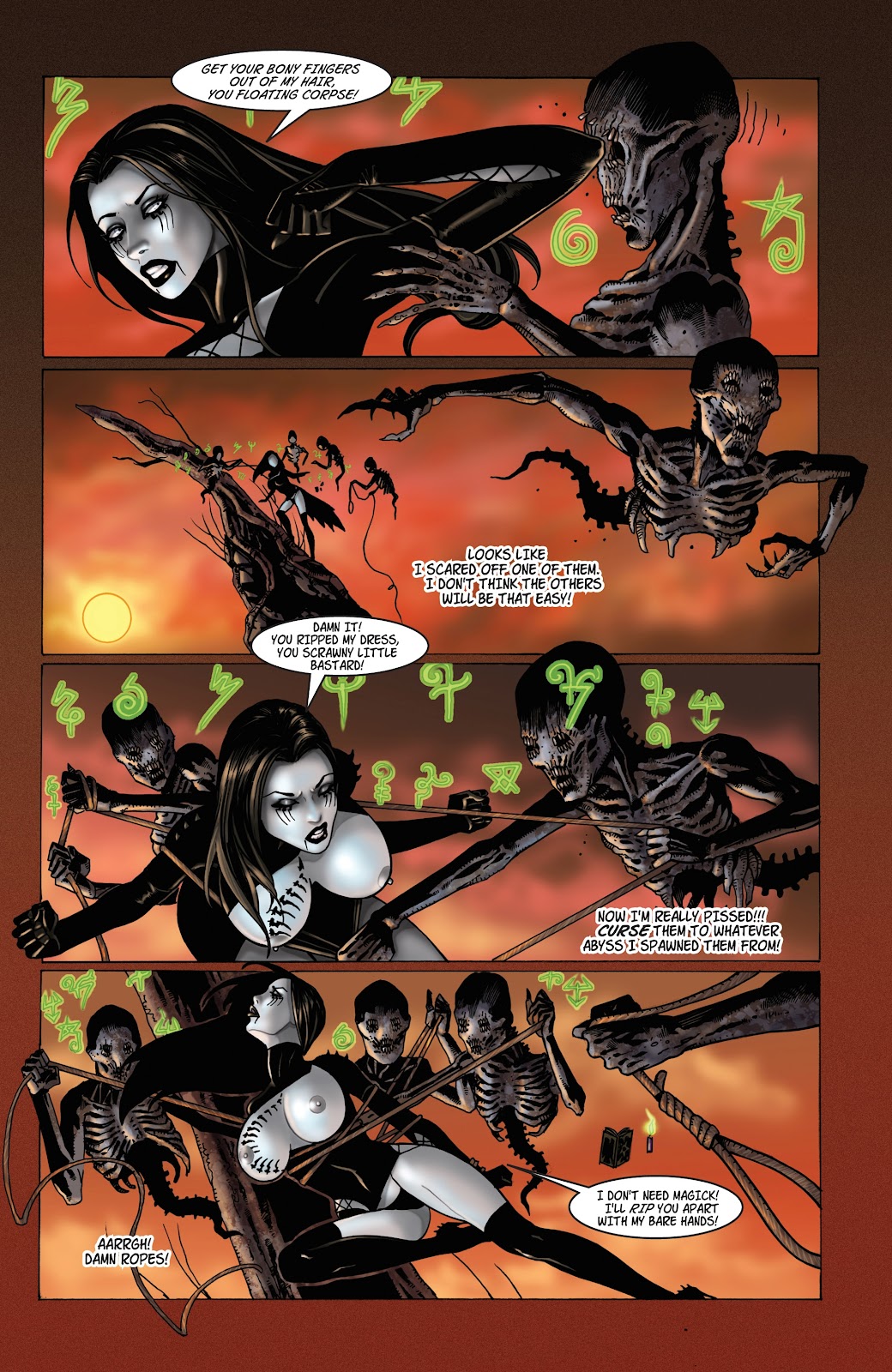 Tarot Witch Of The Black Rose part 1 image number 489