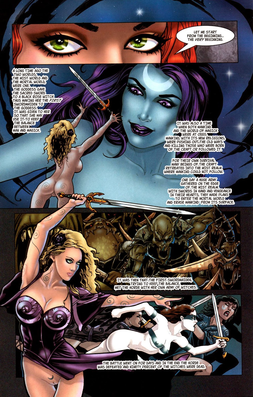 Tarot Witch Of The Black Rose part 1 image number 716