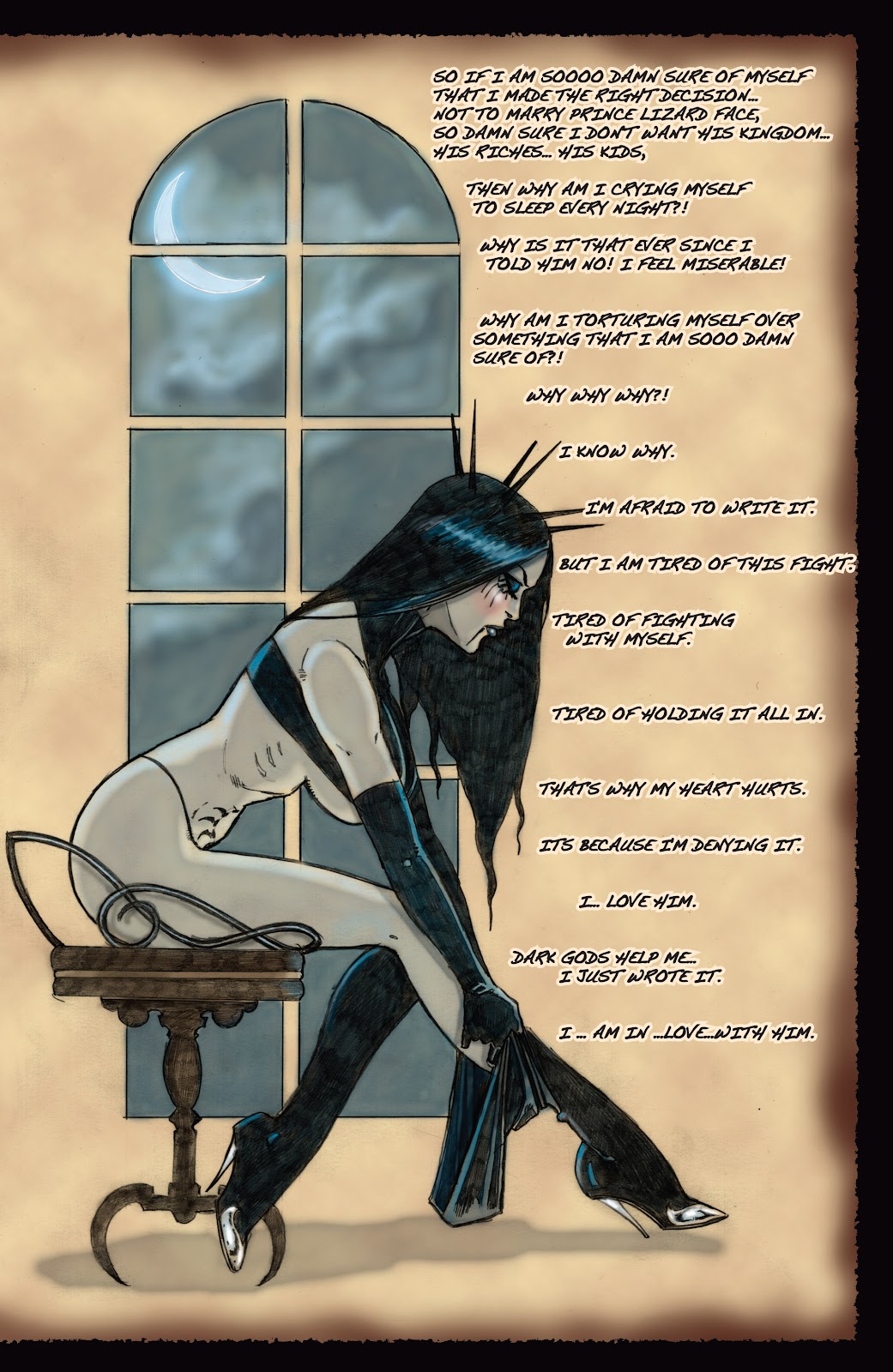 Tarot Witch Of The Black Rose part 1 image number 82
