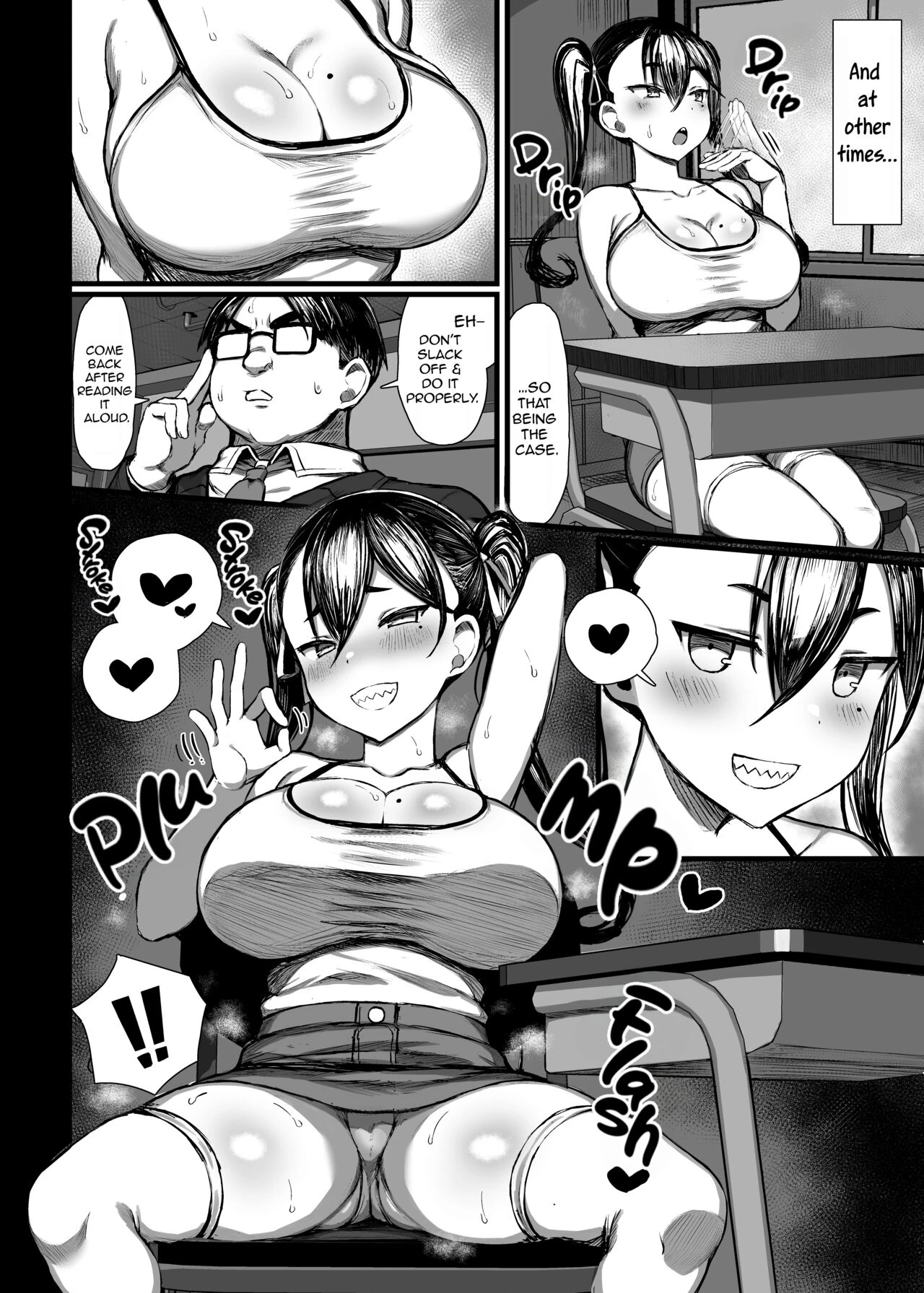 Teaching this slutty busty brat her place! image number 4