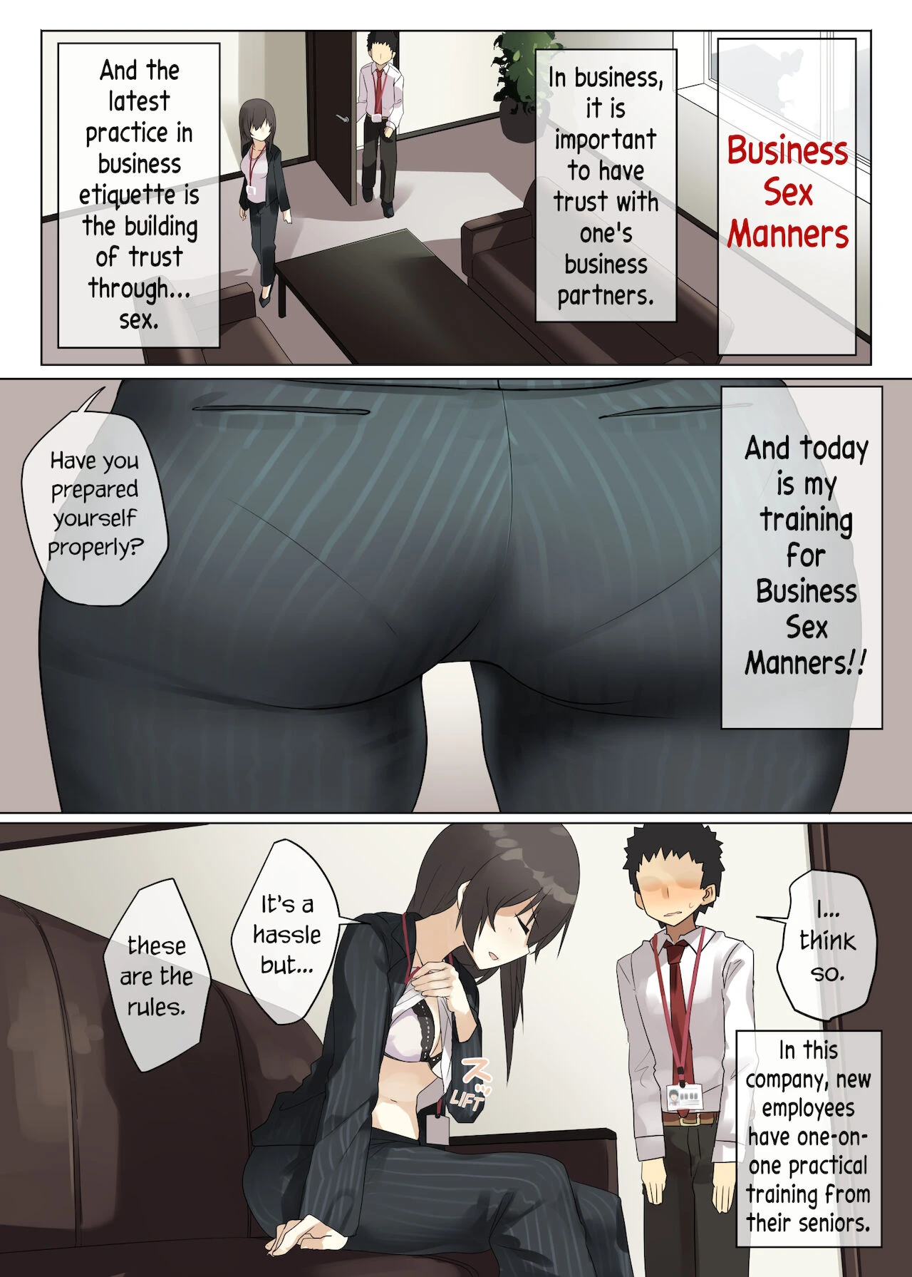 Business Sex Manners ~Training~  Business Sex Manner Kenshuu Hen image number 4