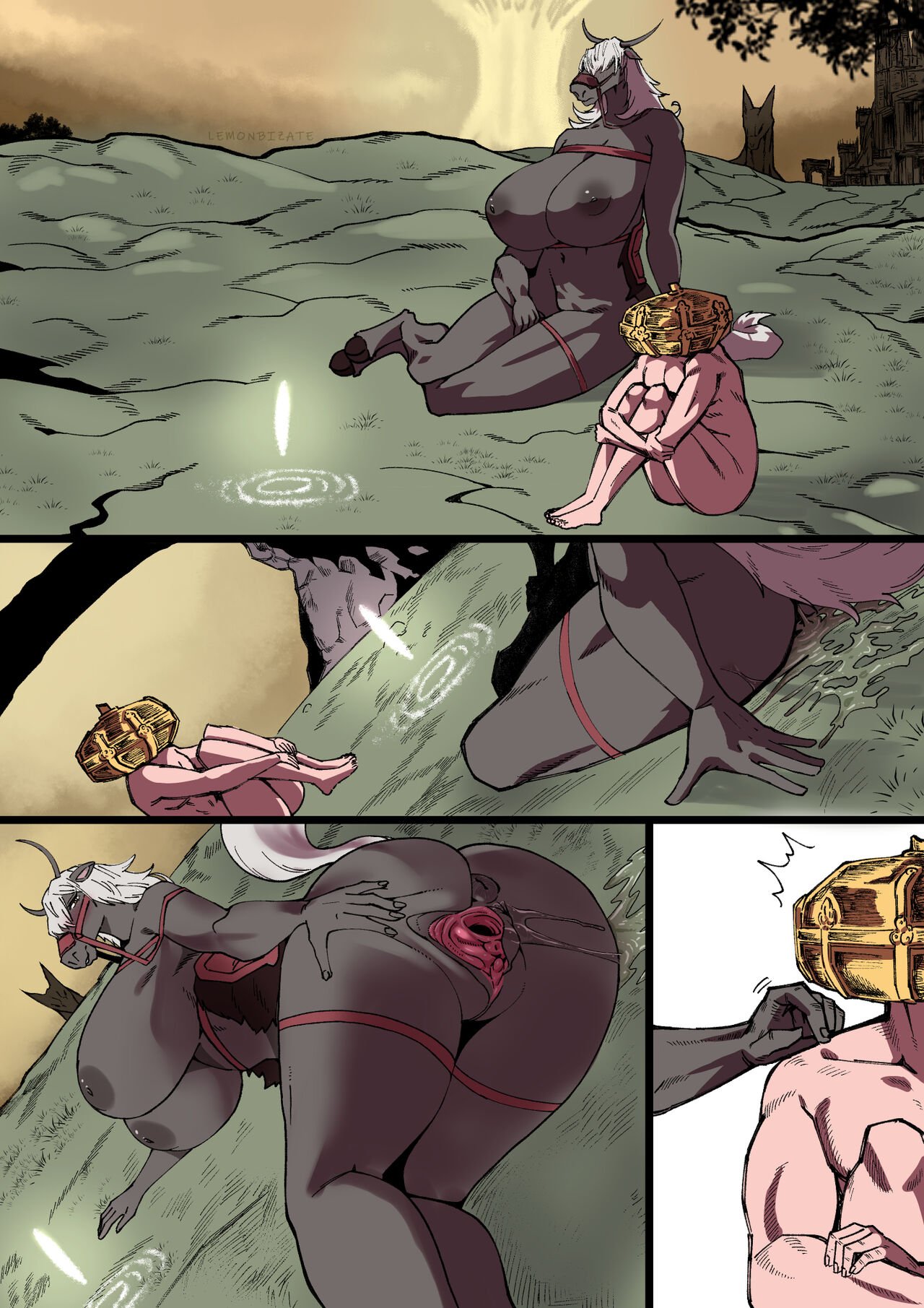 LemonBizate - Life with a horse girl (Elden Ring porn comic image number 1