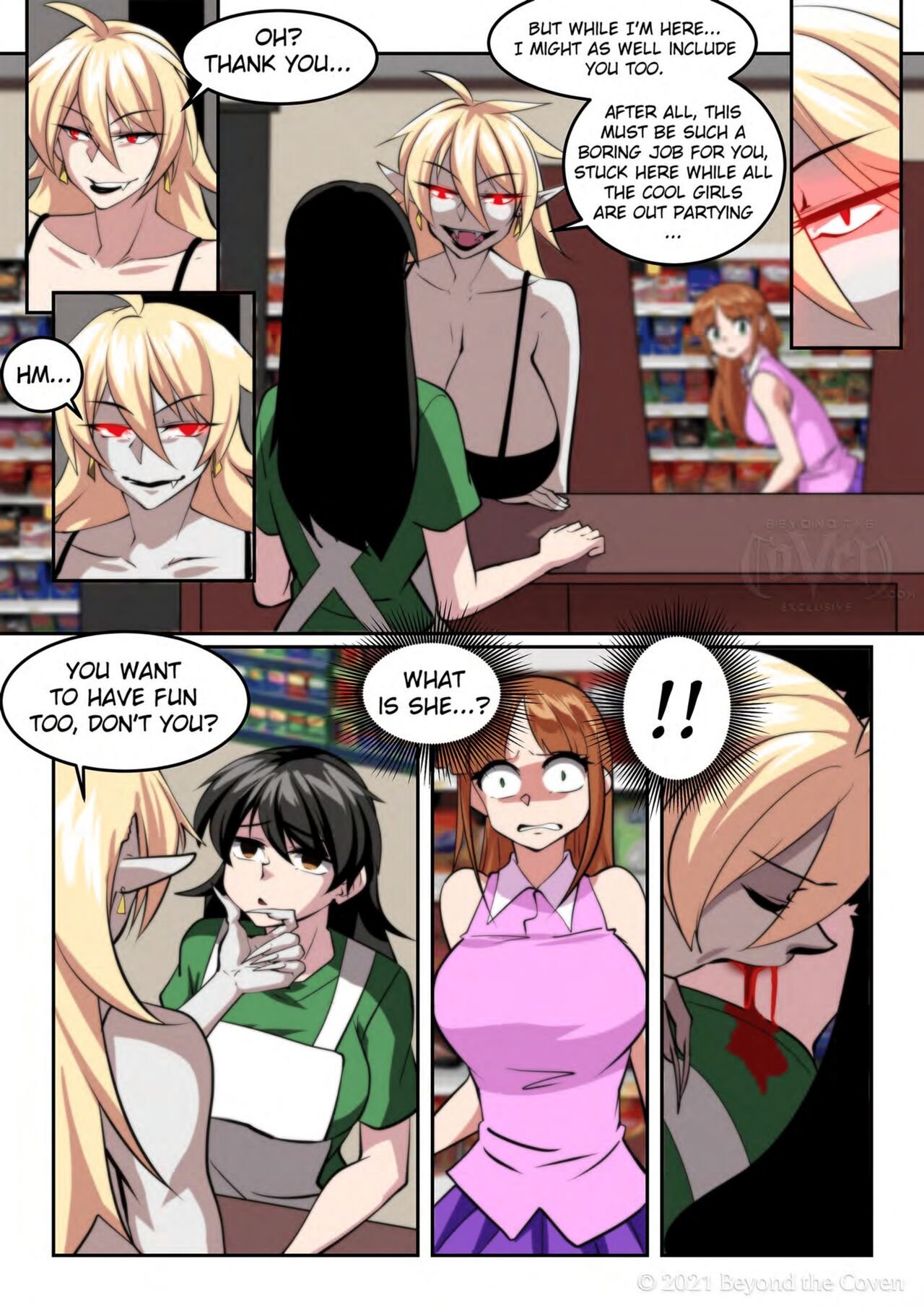 Aya Yanagisawa - Love Bites porn comic image number 5