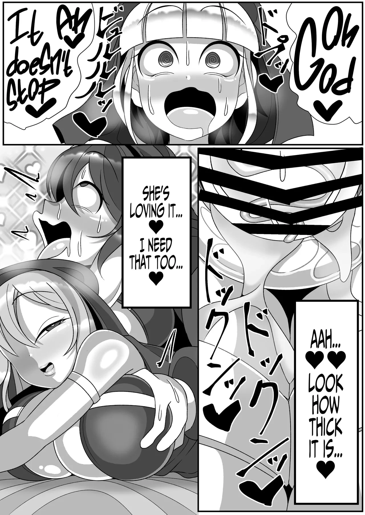 Futanari Seijo Shasei Kinshirei  Dick Slingin Saintess ~Ejaculation Prohibition~ image number 42