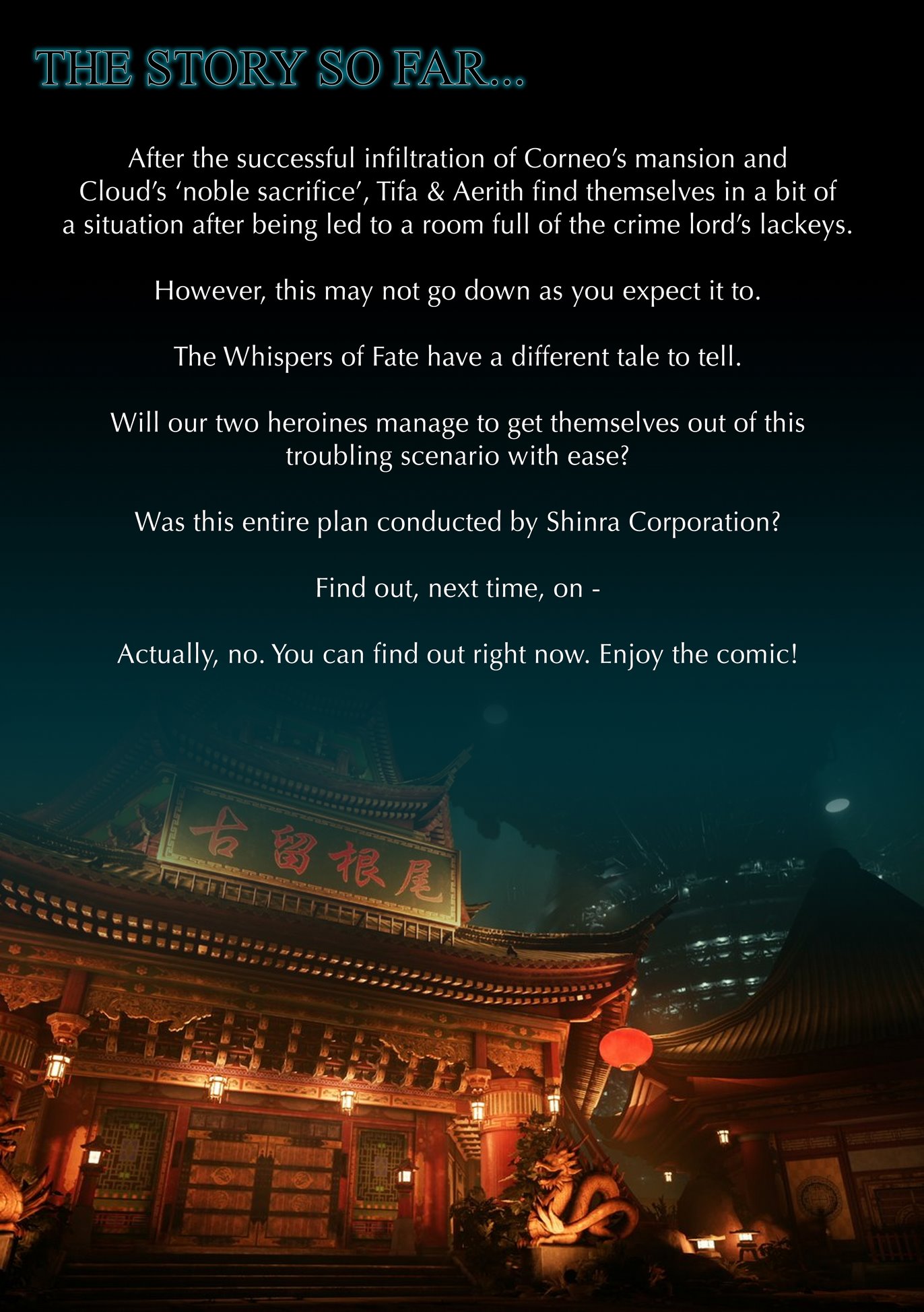 Final Feetasy VII Remake Chapter One image number 2
