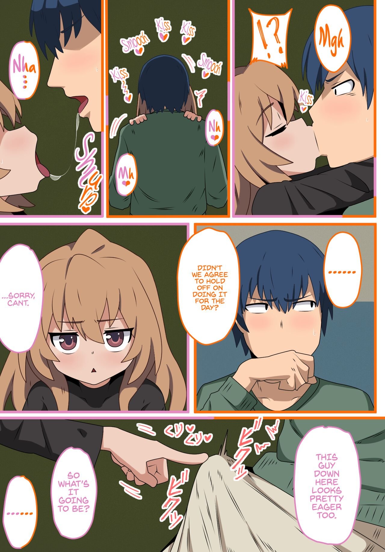 Dagashiya (Wagashi) Toradora! no Erohon  Toradora! Porn Book (Toradora!) English Colorized Decensored image number 7