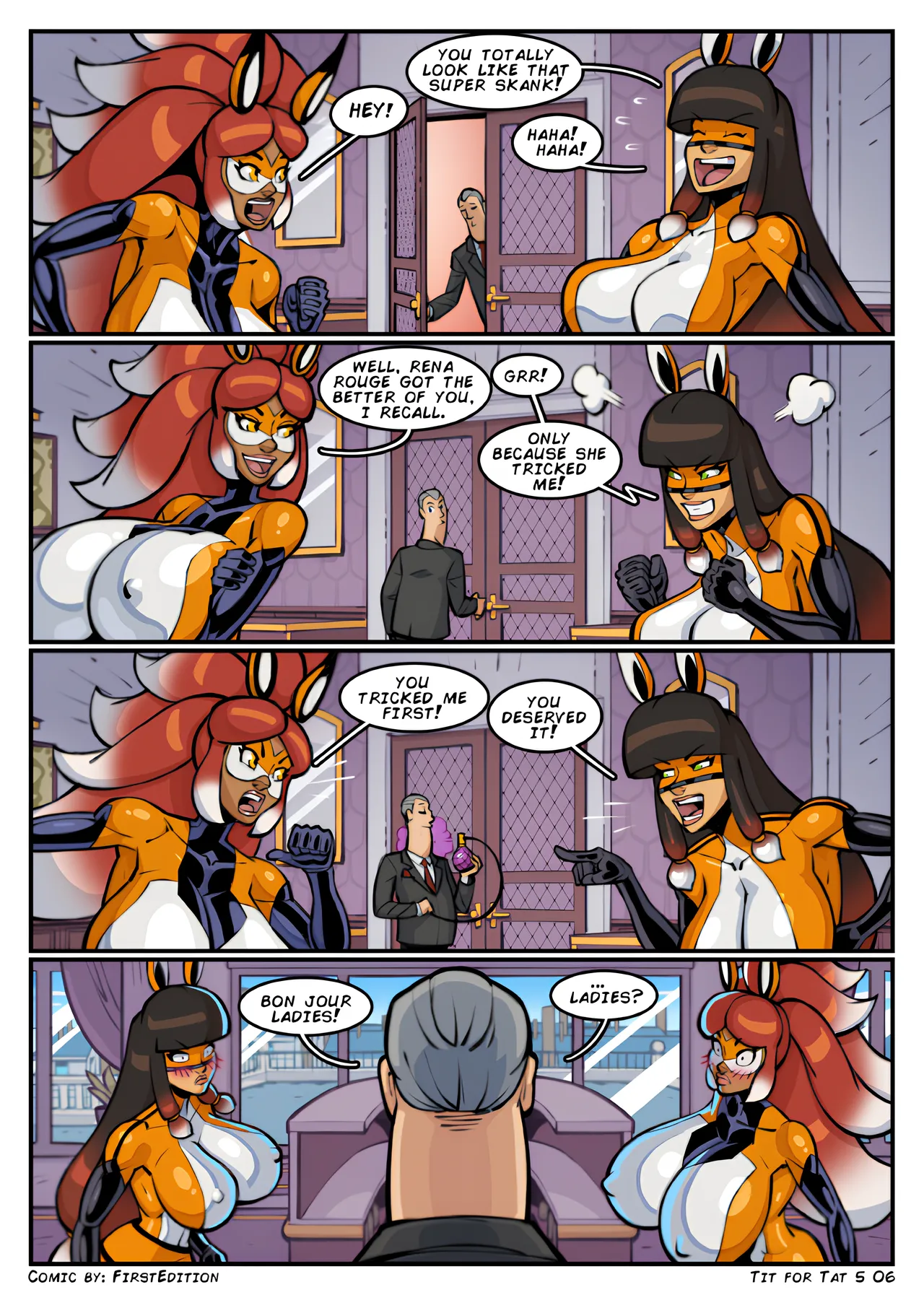 Rena Rouge: Tit  Tat 5 image number 7
