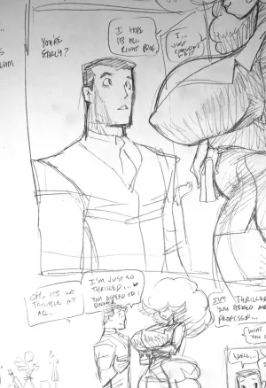 Professor Plutonium x Sara Bellum Goof Of