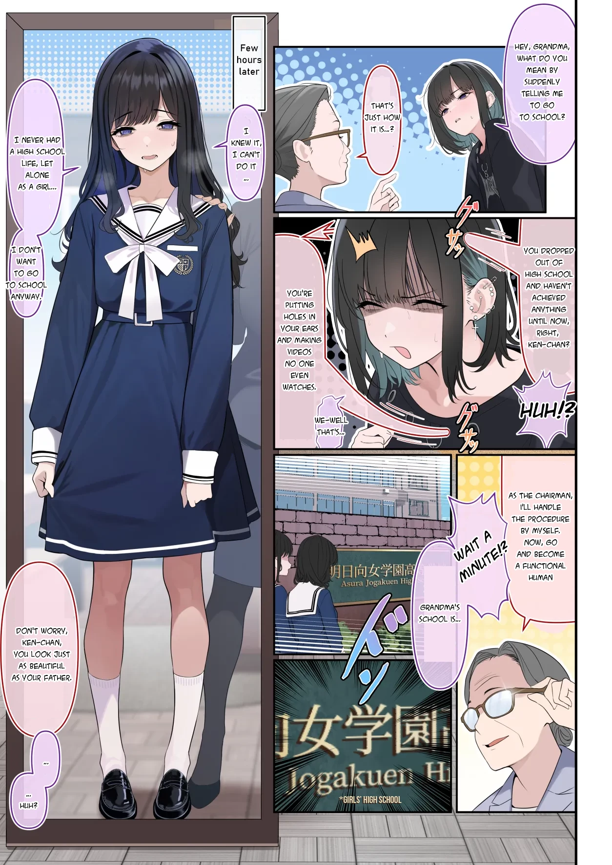 Bitches With Dicks~Otokonoko Report~ Tsuiteru Mesu ~Otokonoko Report~ image number 9