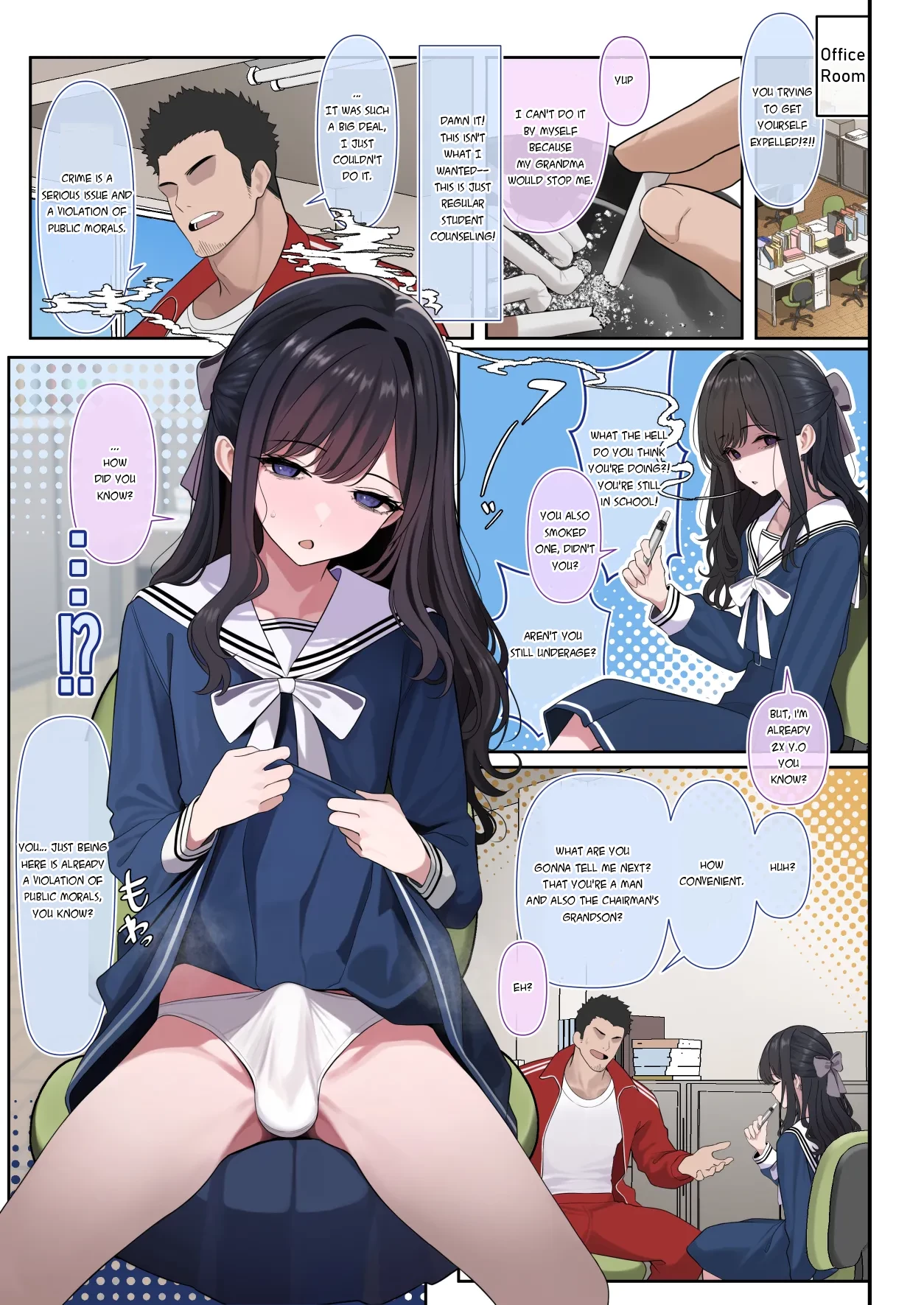 Bitches With Dicks~Otokonoko Report~ Tsuiteru Mesu ~Otokonoko Report~ image number 11