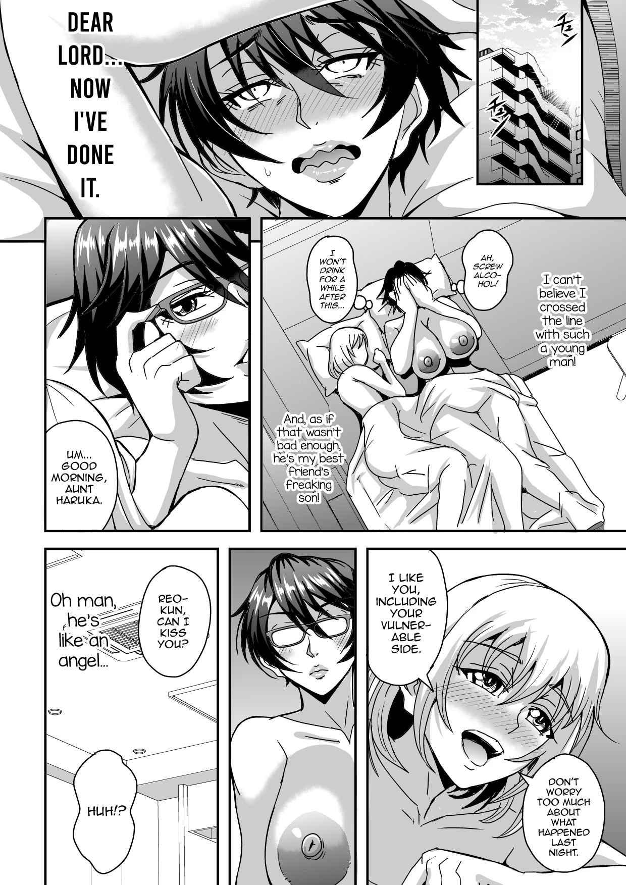 Arofour Dokushin BariCare Oba-san ga Yuujin no Musuko demo Aru Toshishita Danshi to no Kankei ni Hamaru Hanashi image number 28