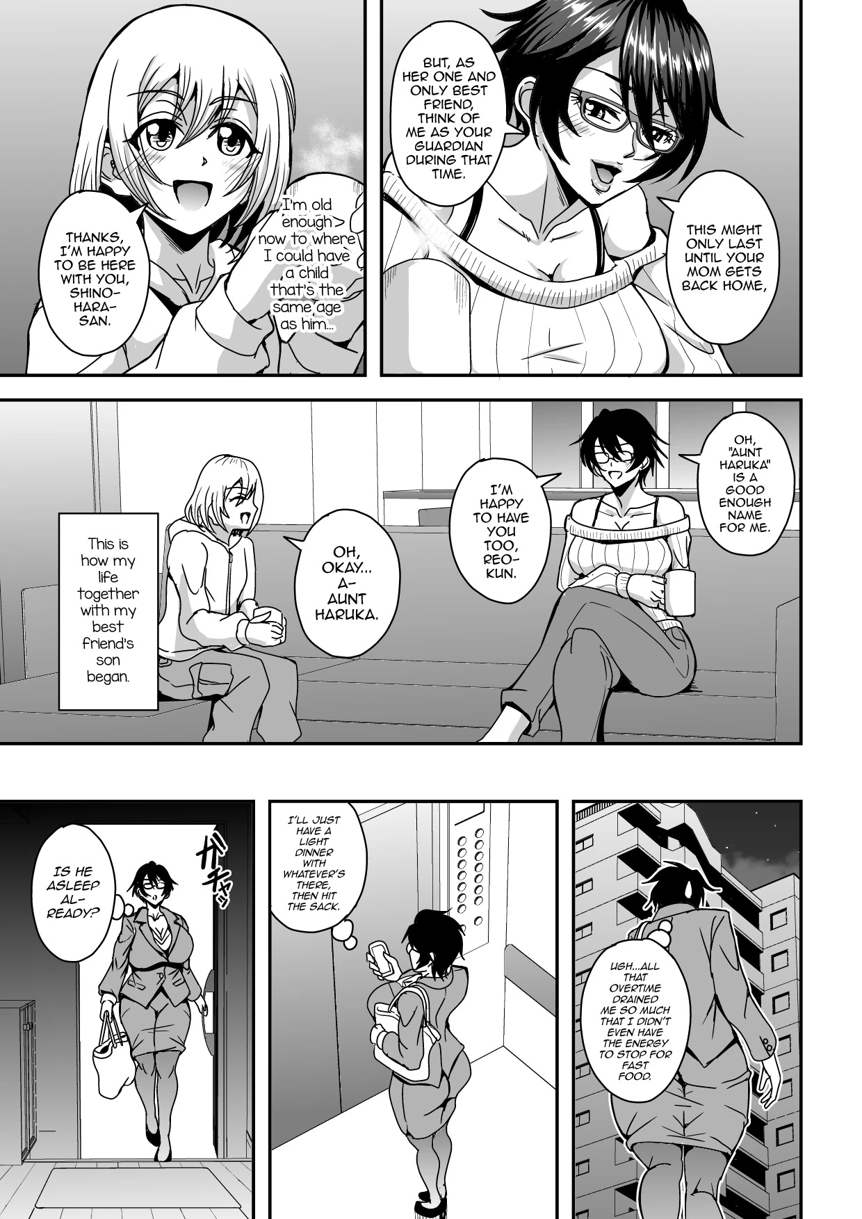Arofour Dokushin BariCare Oba-san ga Yuujin no Musuko demo Aru Toshishita Danshi to no Kankei ni Hamaru Hanashi image number 3