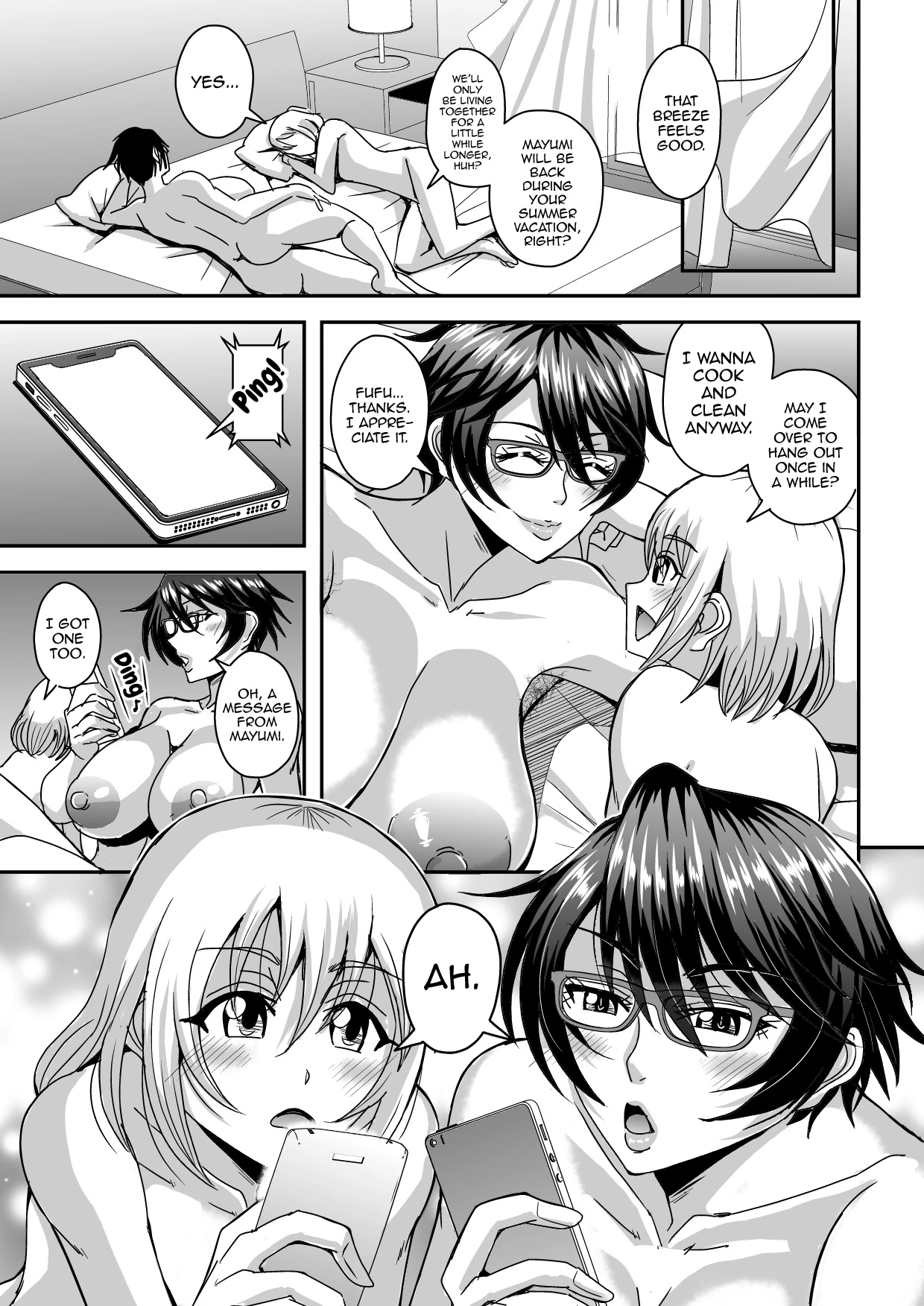 Arofour Dokushin BariCare Oba-san ga Yuujin no Musuko demo Aru Toshishita Danshi to no Kankei ni Hamaru Hanashi image number 53