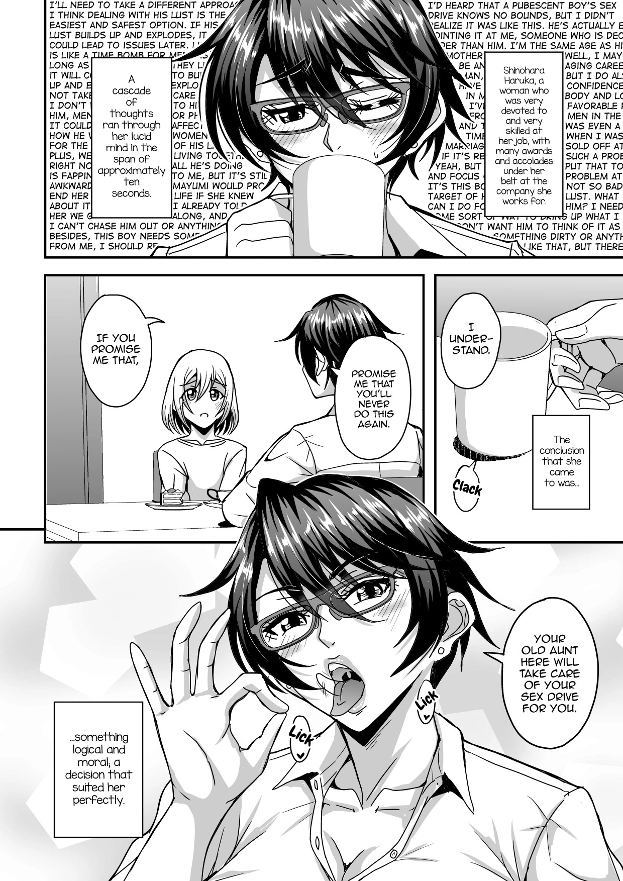 Arofour Dokushin BariCare Oba-san ga Yuujin no Musuko demo Aru Toshishita Danshi to no Kankei ni Hamaru Hanashi image number 8