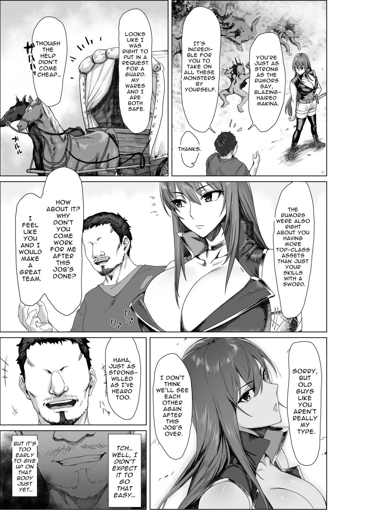 Fallen -Makina, The Blazing Hair- Sidestory  Fallen -Enpatsu no Makina Gaitan- image number 3