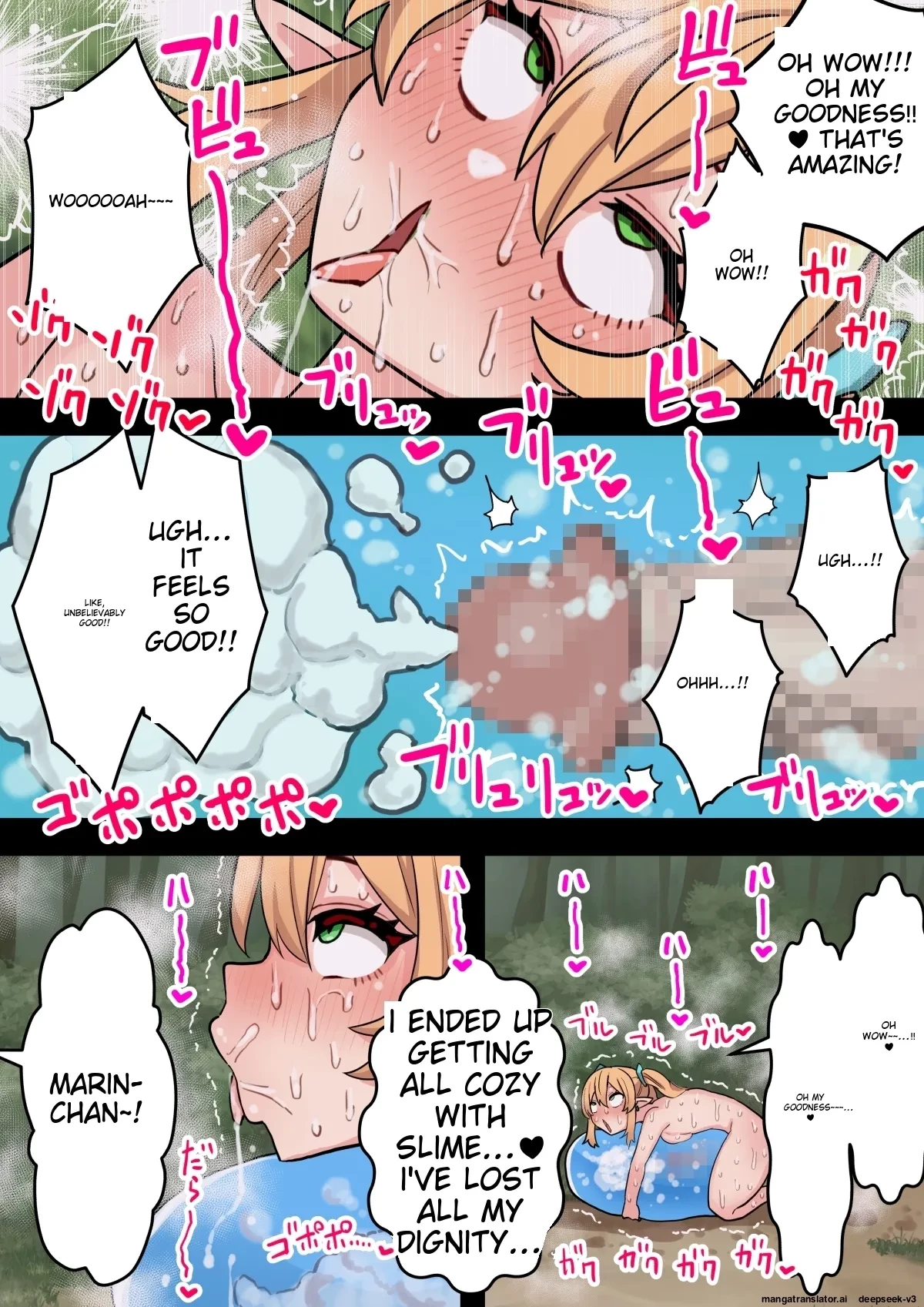Tanshou Houkei Futanari Hobbit Shoujo ga Mahou no Yubiwa de Kyokon Seiyoku Monster ni naru Hanashi 1-3 image number 23