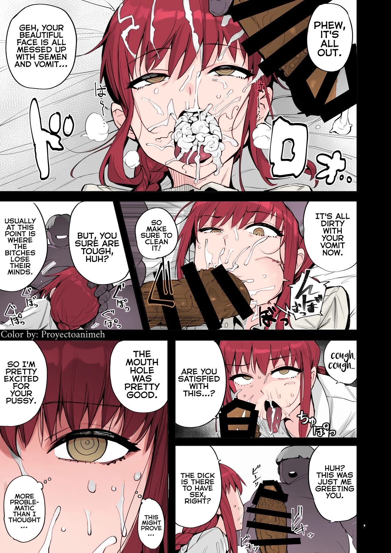 Makima VS Chinpo no Akuma [Colorized] image number 9