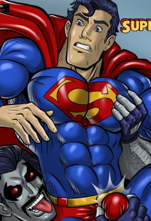 Iceman Blue - Superman gay porn comic