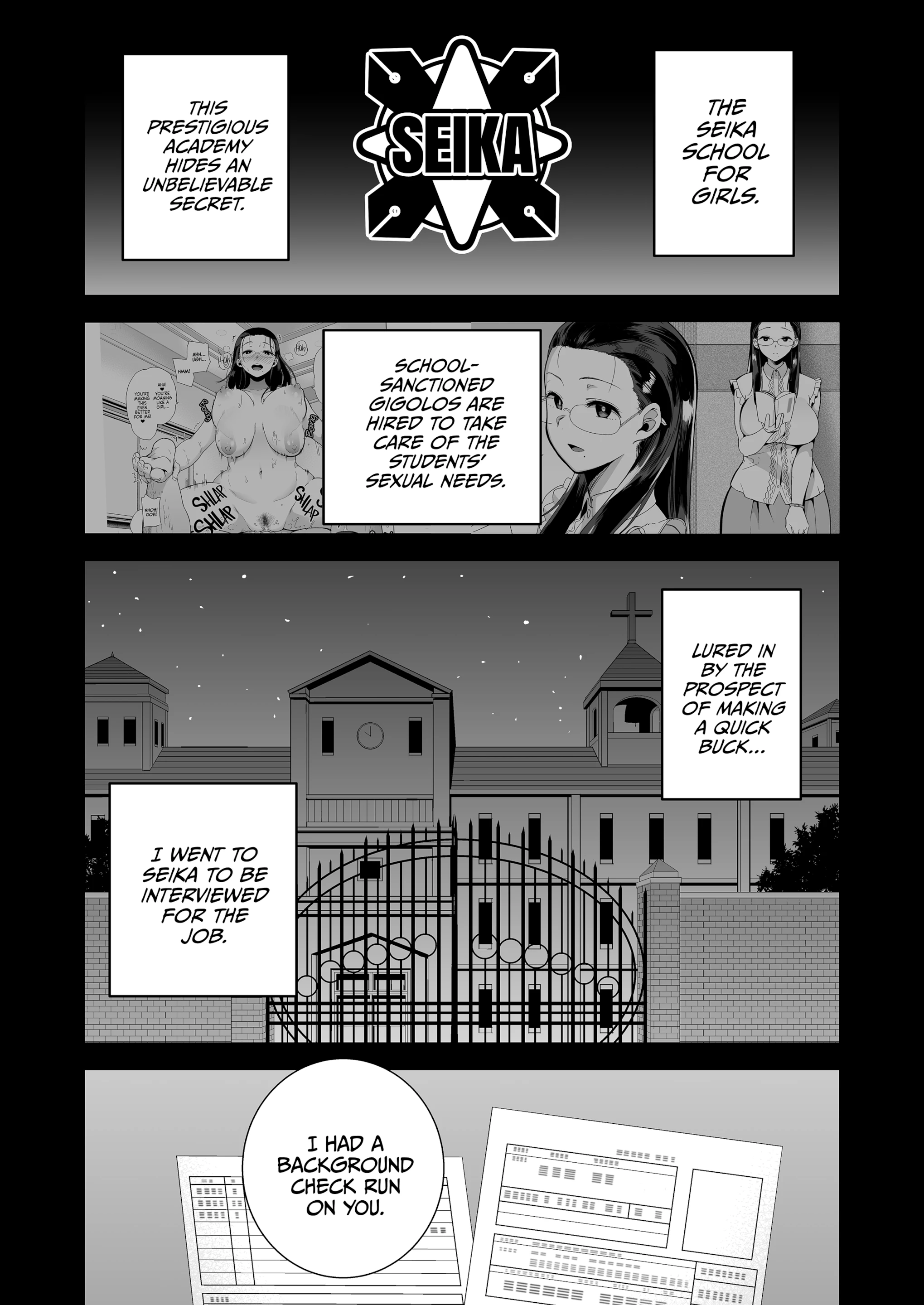The Seika Girls and the School-Sanctioned Gigolo 2 image number 1