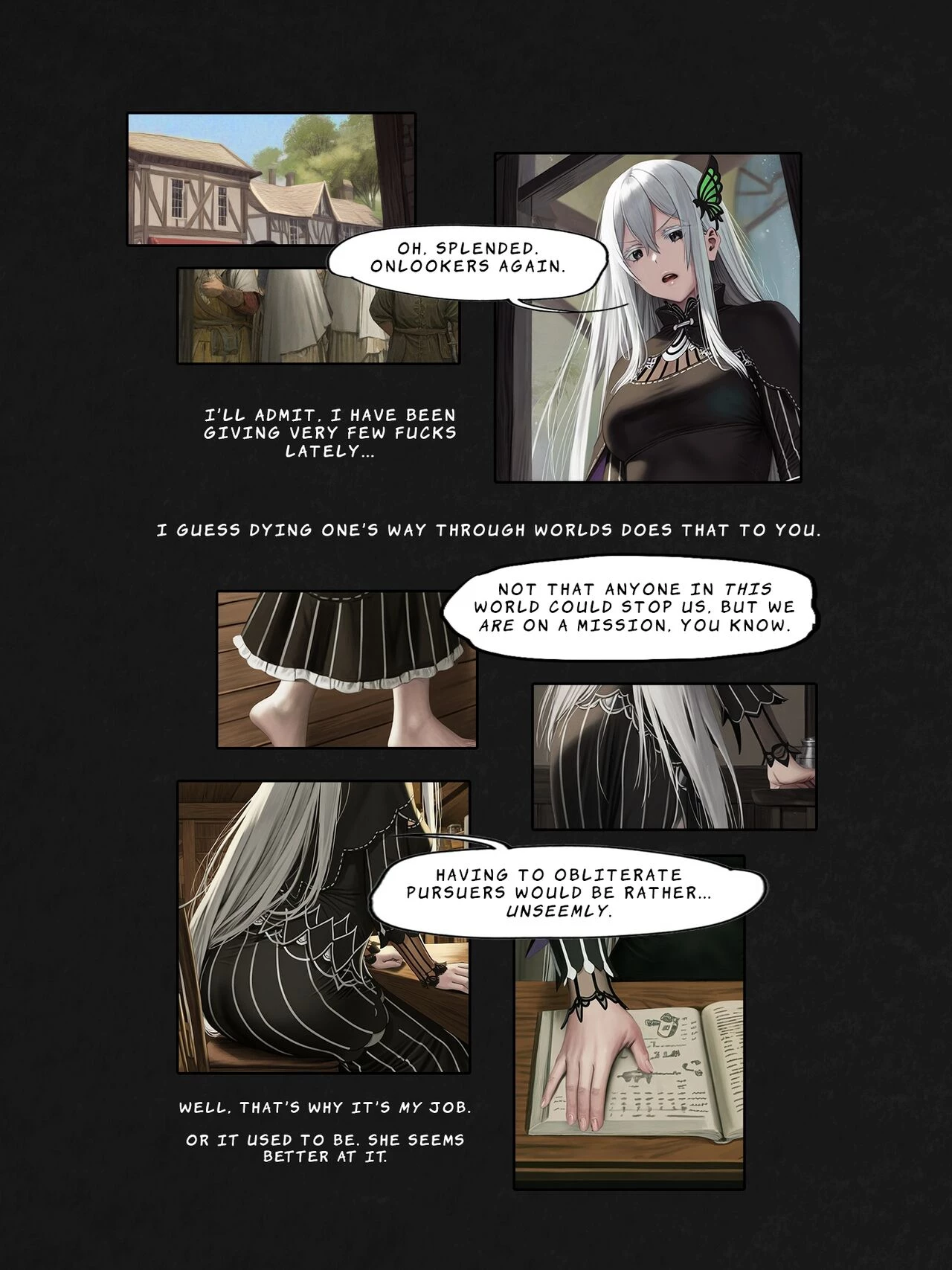 I Reincarnated into a RE:ZERO Isekai and Made a Deal with the Villainess  ANAL image number 22