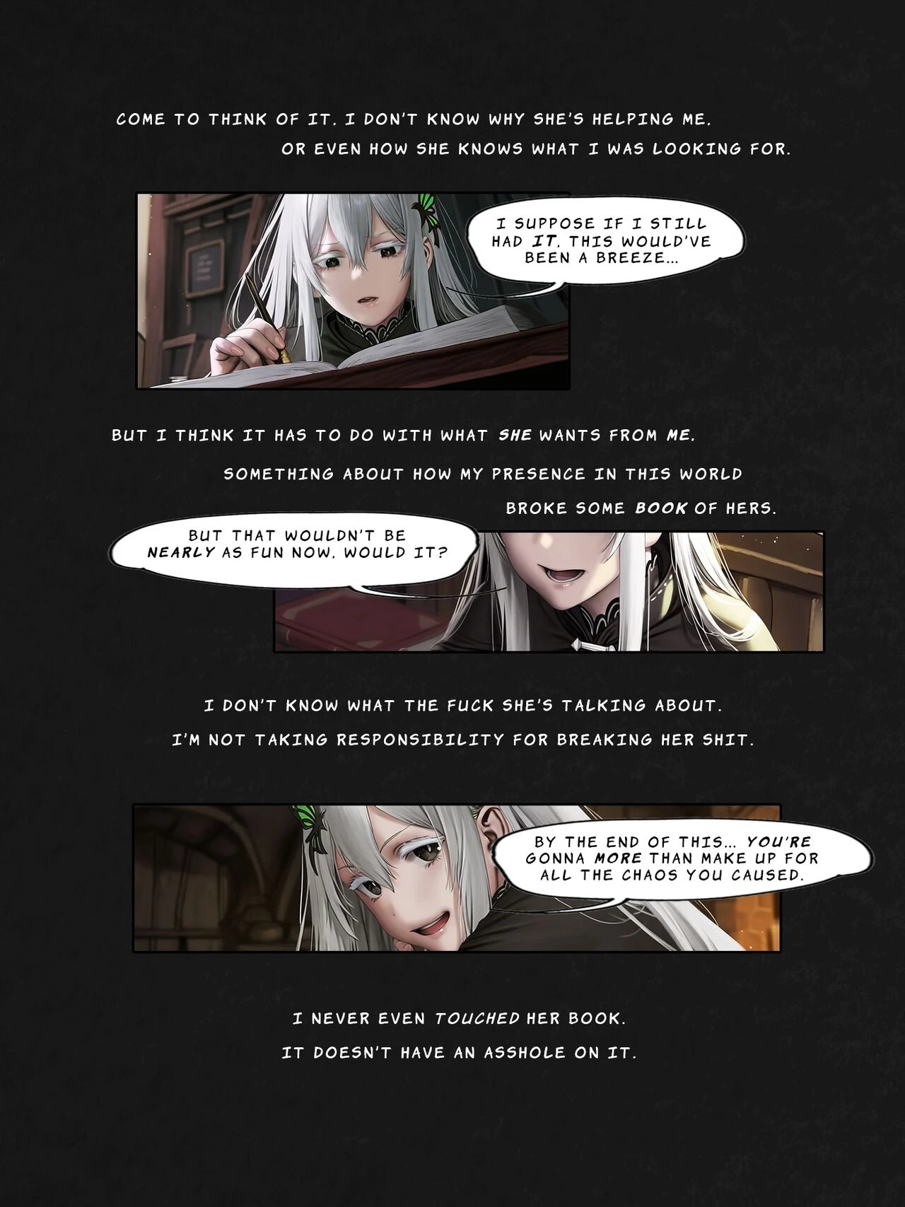 I Reincarnated into a RE:ZERO Isekai and Made a Deal with the Villainess  ANAL image number 23