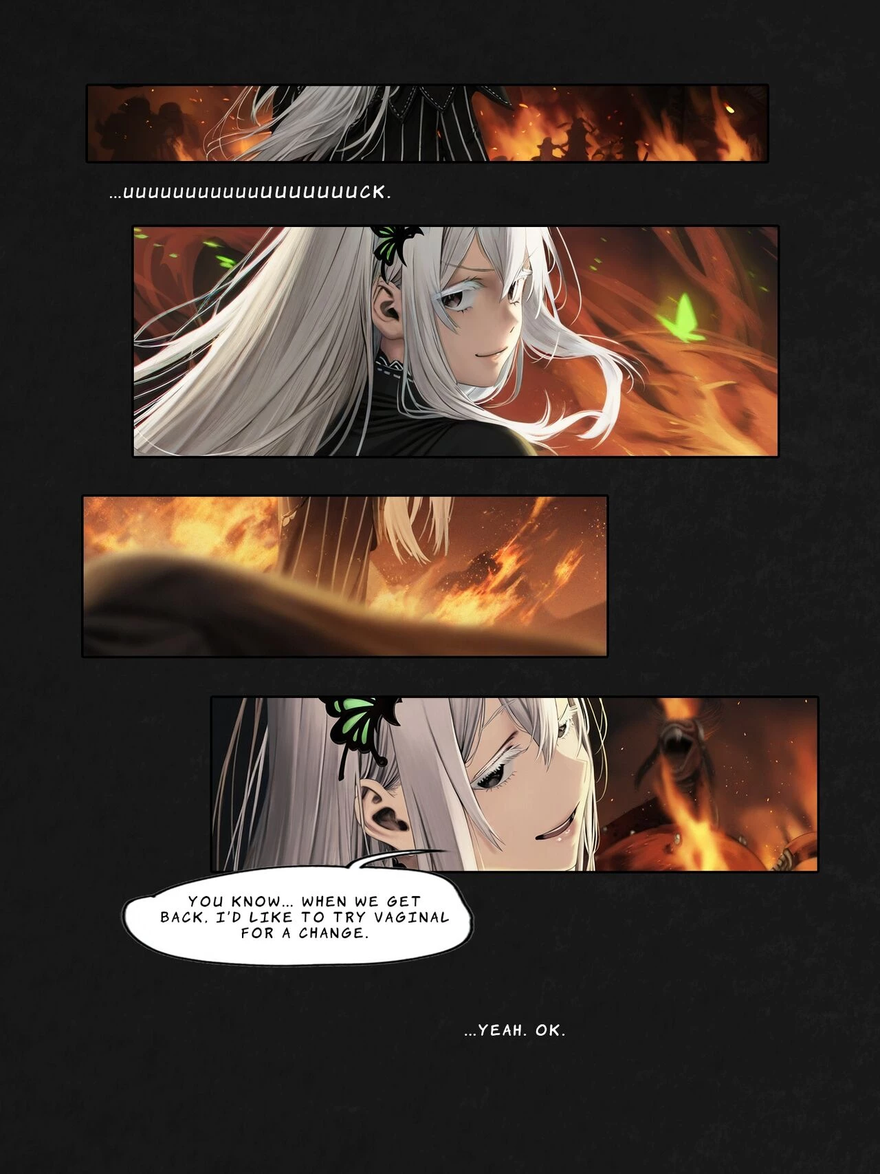 I Reincarnated into a RE:ZERO Isekai and Made a Deal with the Villainess  ANAL image number 35