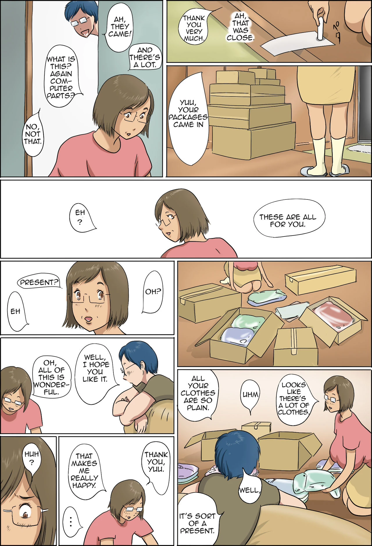 Haha to Musuko no Kazoku Seikatsu  Family Life of Mother and Son image number 36