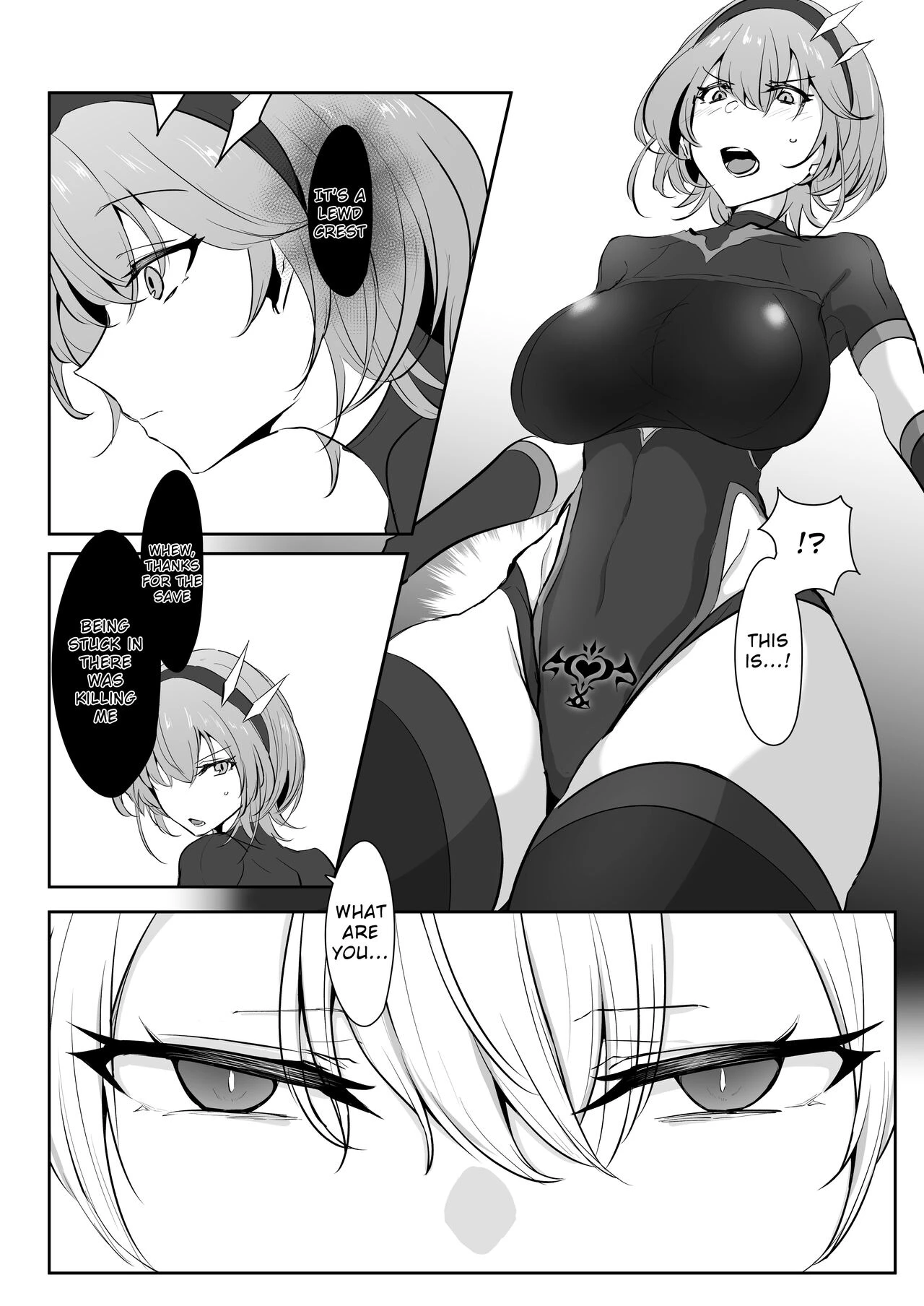 Godou Kazusa, Engraved with a Lewd Crest image number 6
