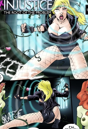 Genex - Tales of Injustice: Black Canary porn comic