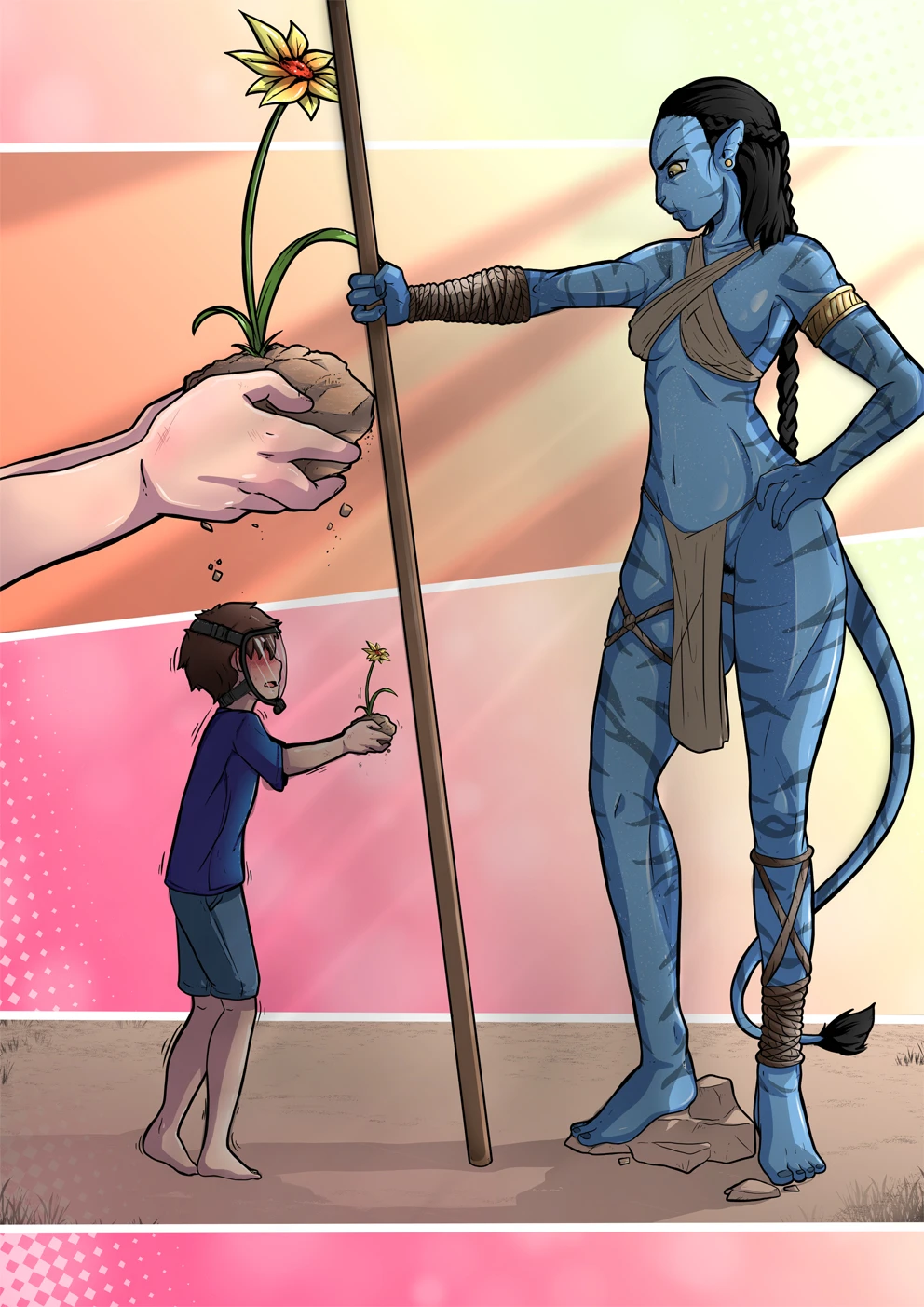 Avatar Navi Comic image number 1