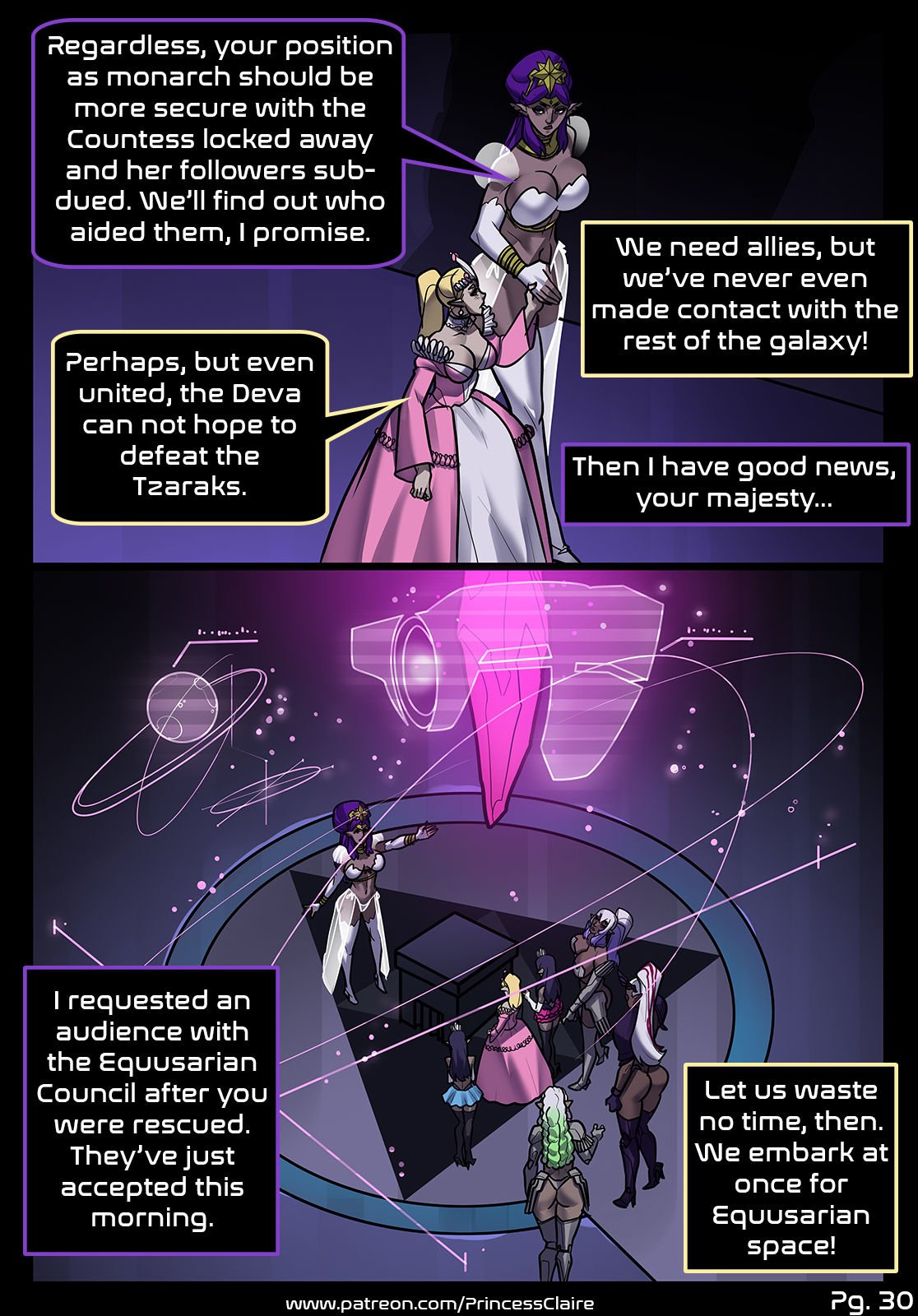 Pop-lee - Princess Claire Ch.3 porn comic image number 31