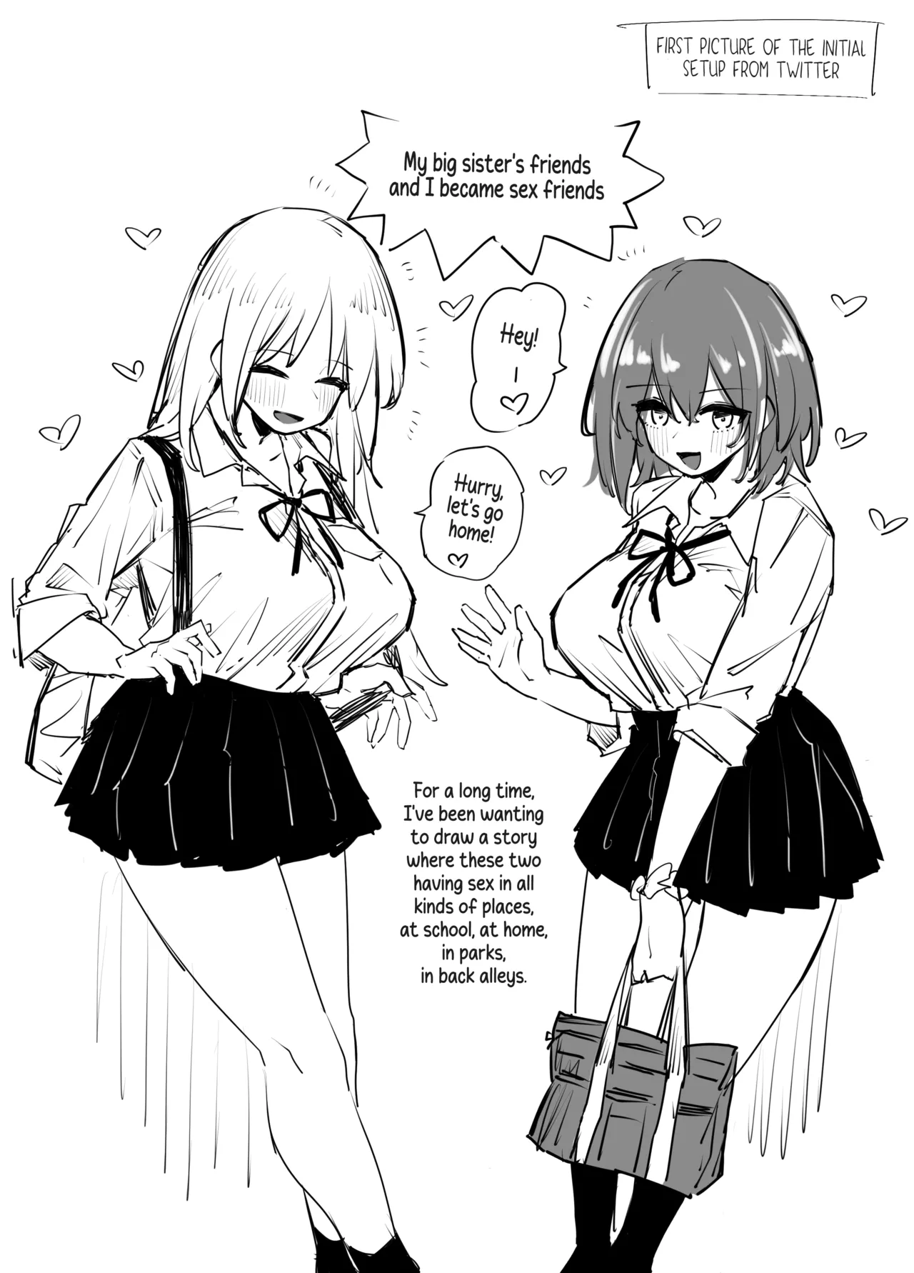 My Big Sisters Friends And I Became Sex Friends  Ane no Tomodachi to SeFri ni Natta image number 37
