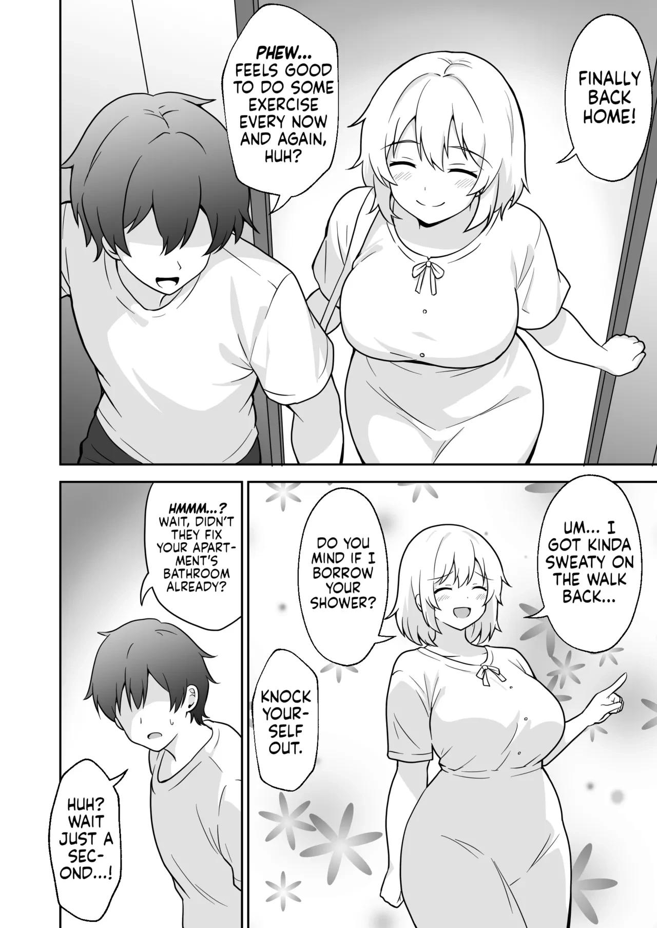 My Nextdoor Neighbor Let Me Fuck Her 3  Apart no Otonari-san ga Yarasete Kureru Hanashi 3 image number 4